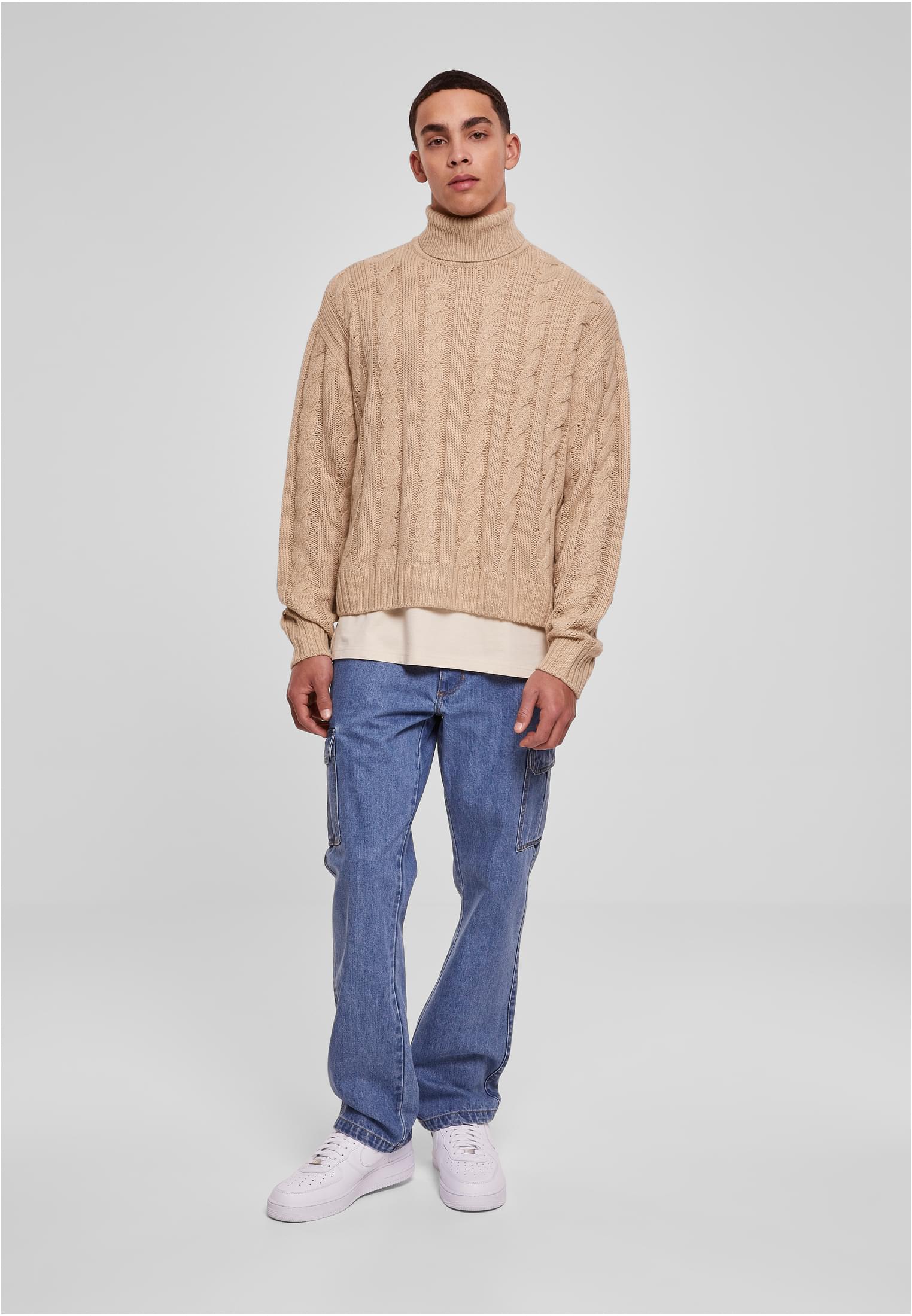 UC Boxy Roll Neck Sweater