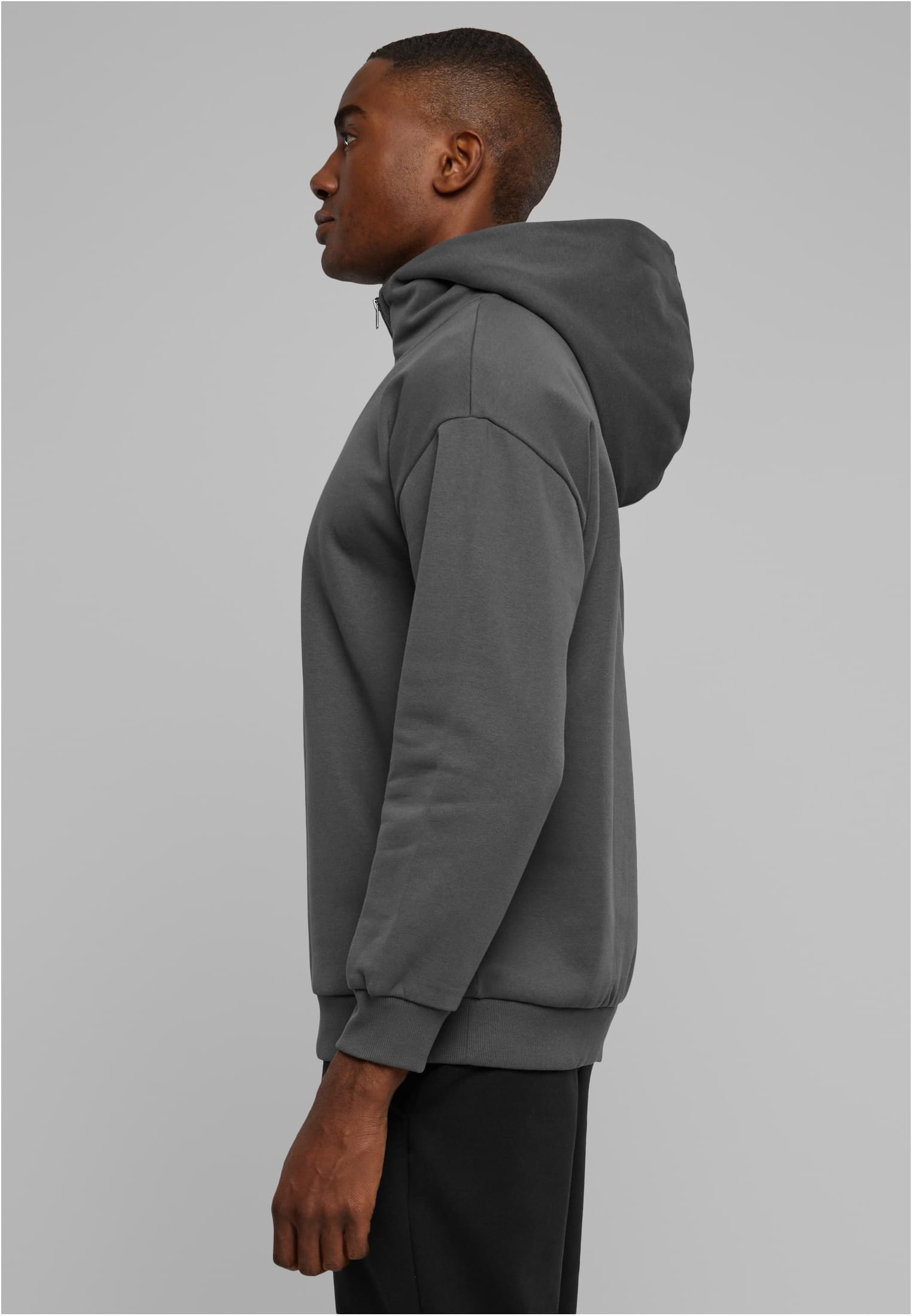 UC Zipped High Neck Hoody