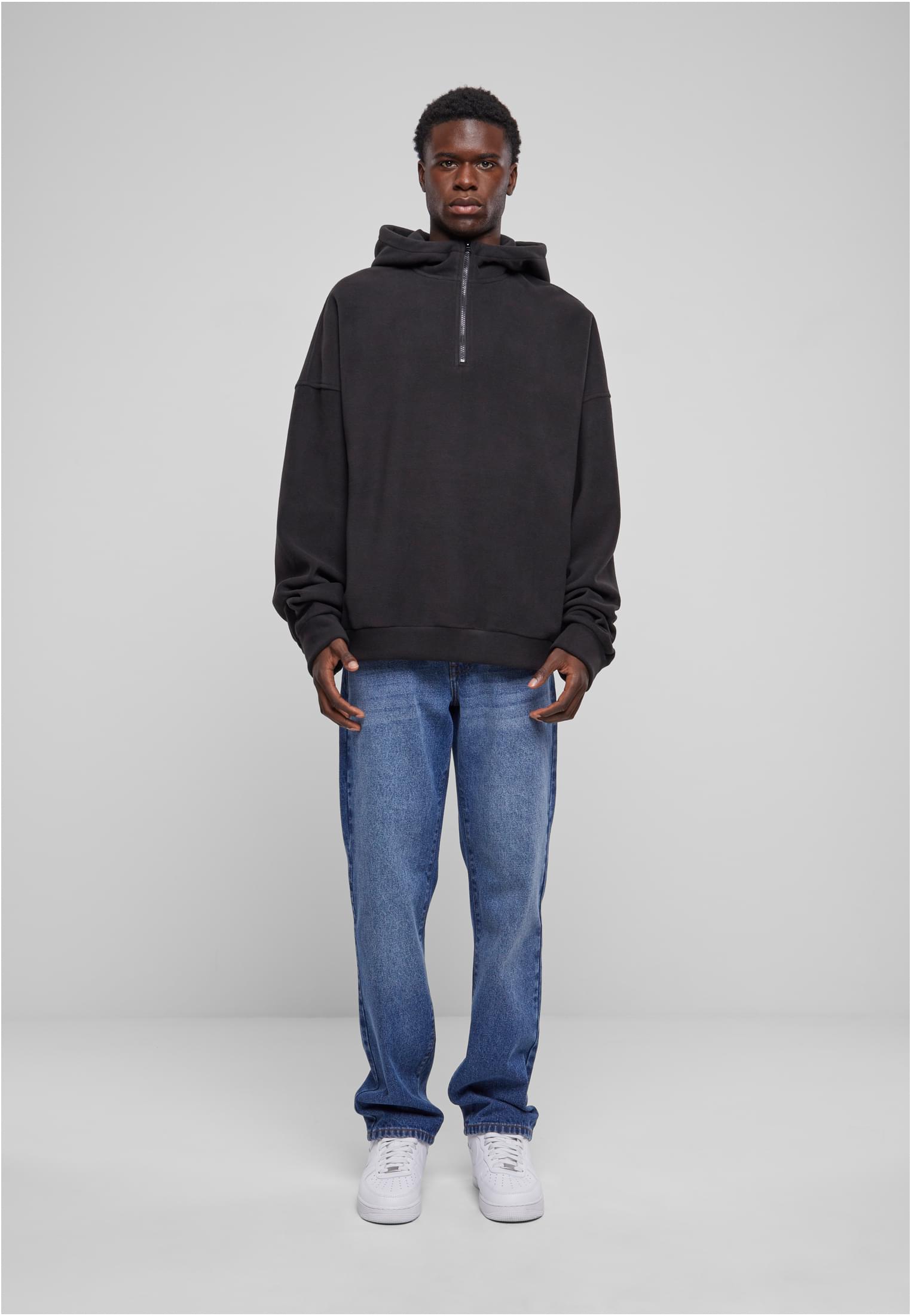 UC Oversized Polar Fleece Half Zip Hoody
