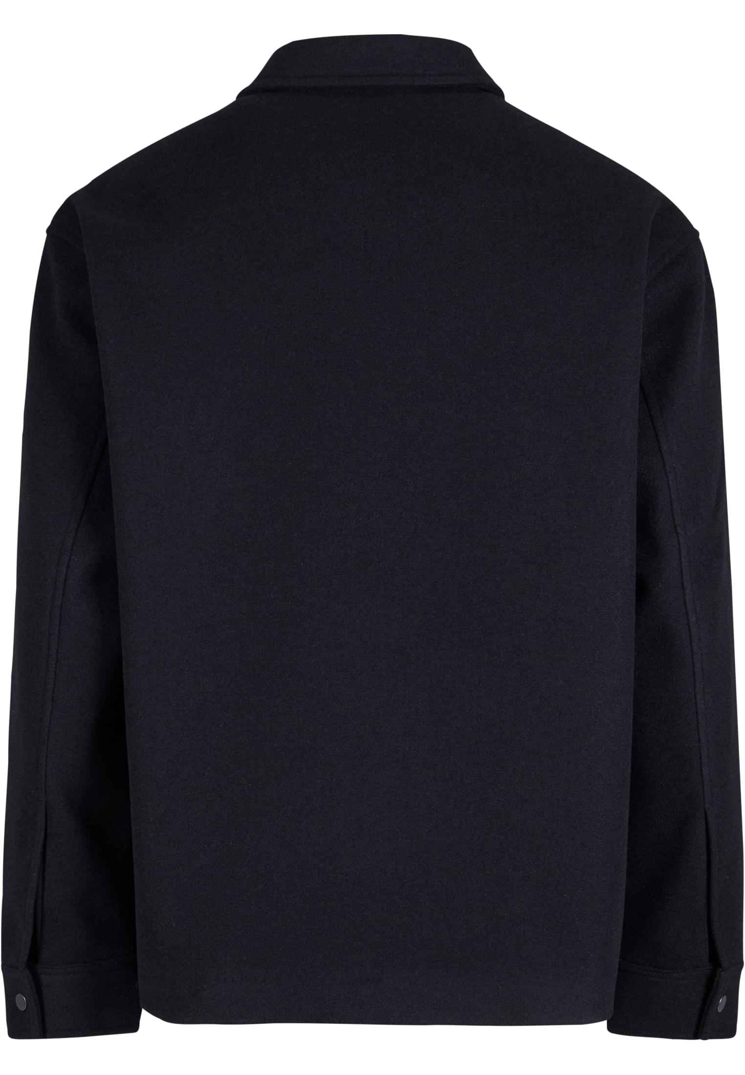 Baksidan av den svarta UC Basic Blouson-jackan för herr.