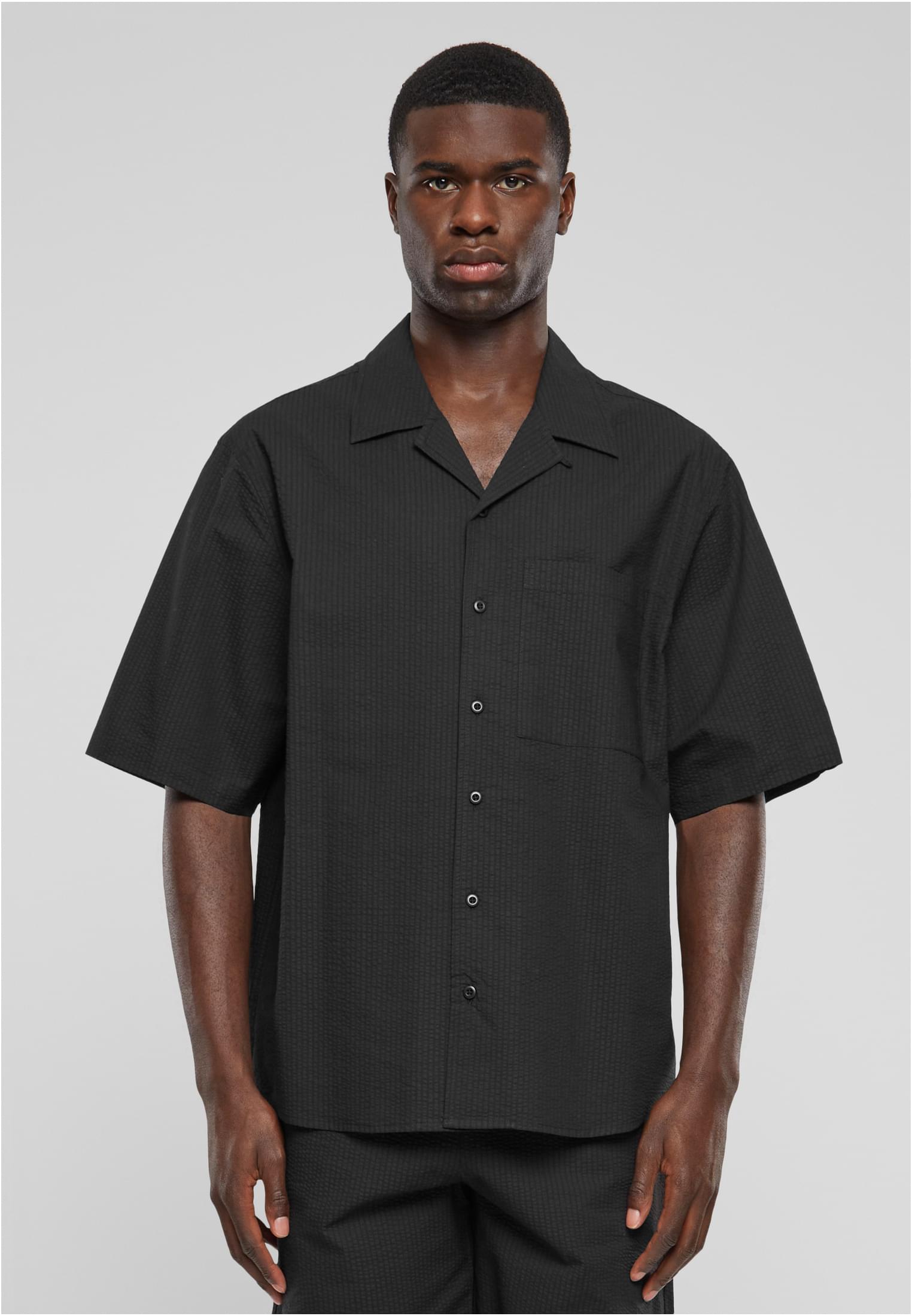 UC Relaxed Seersucker Short Sleeve Shirt
