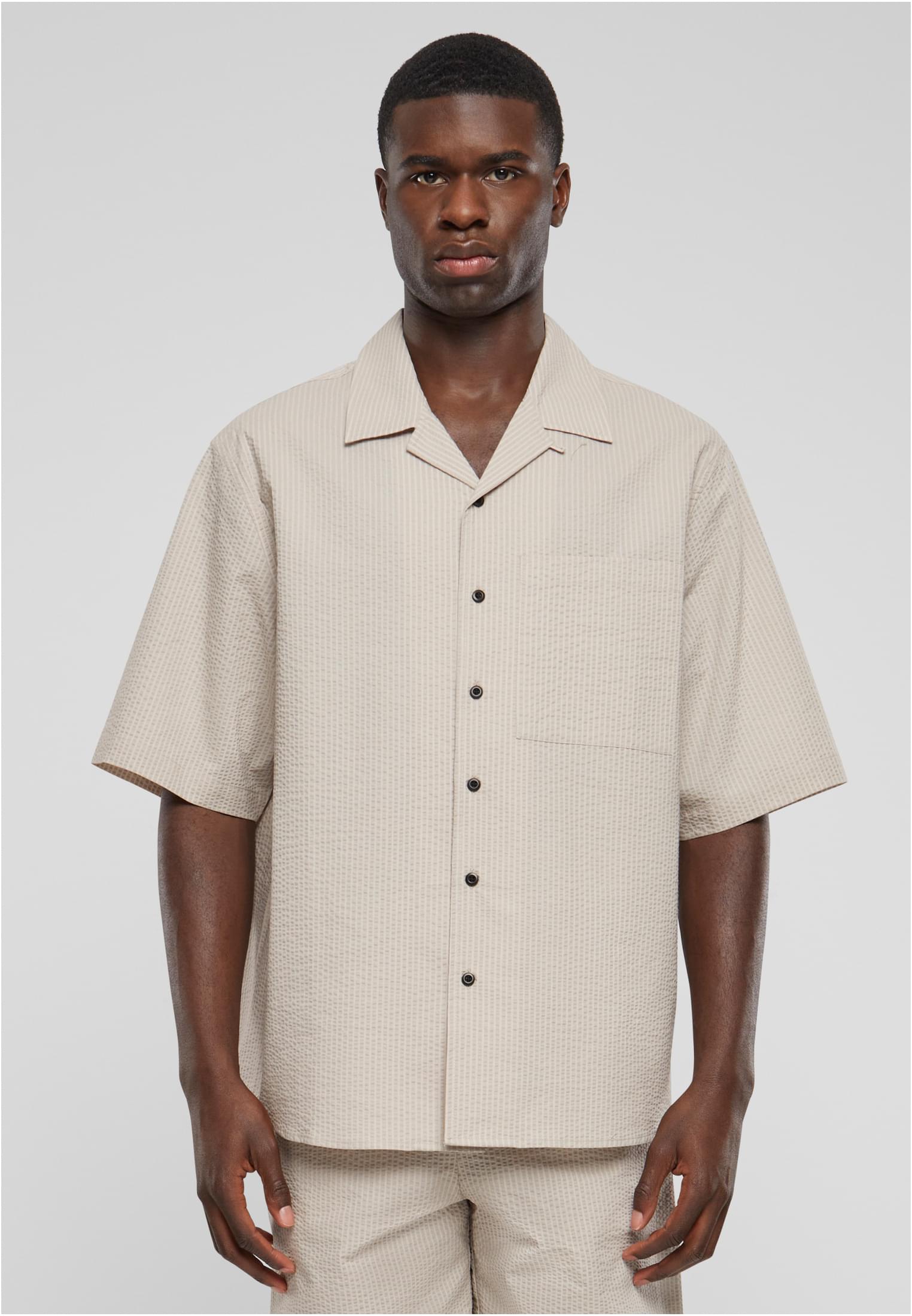 UC Relaxed Seersucker Short Sleeve Shirt