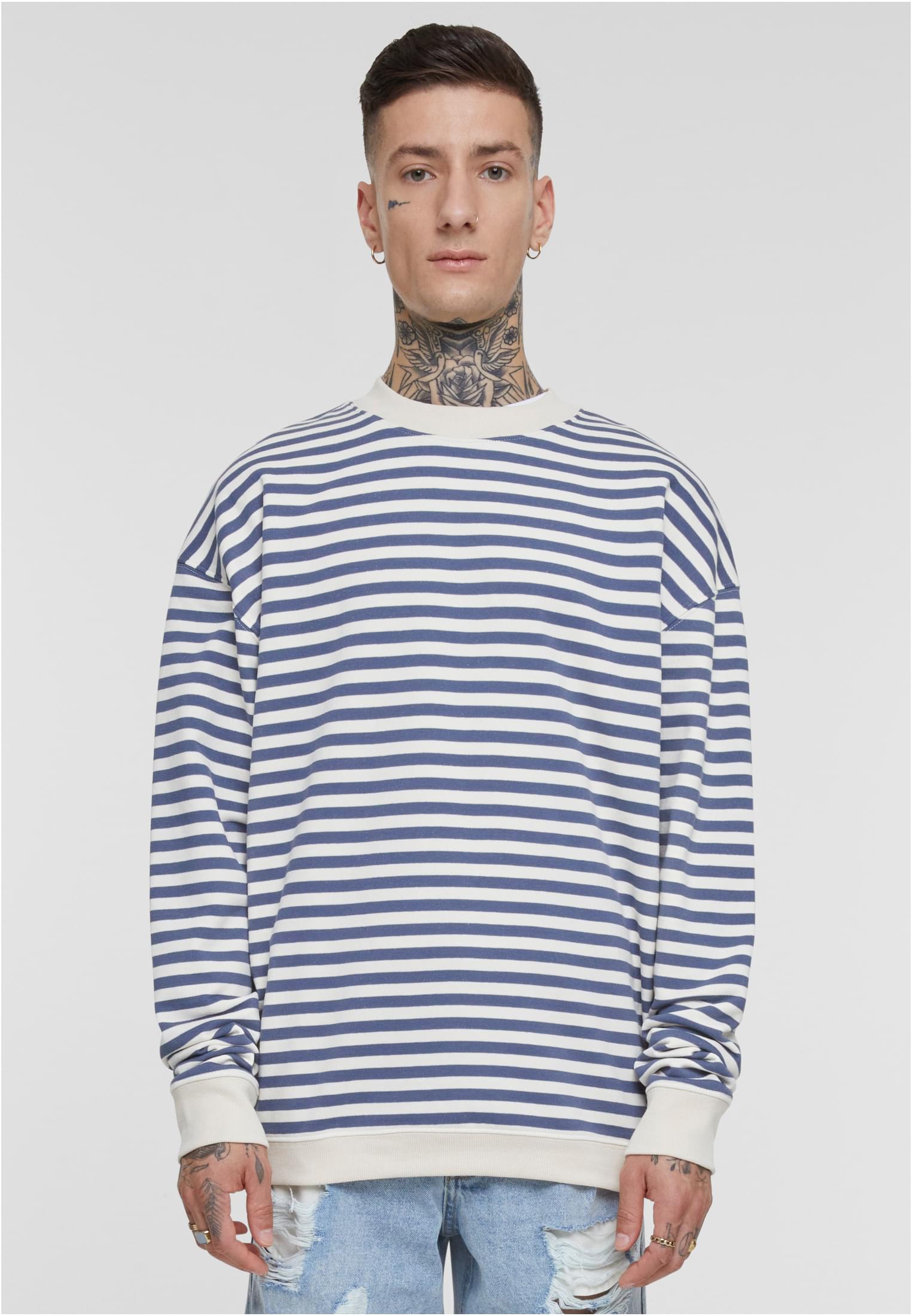 UC Striped Crewneck