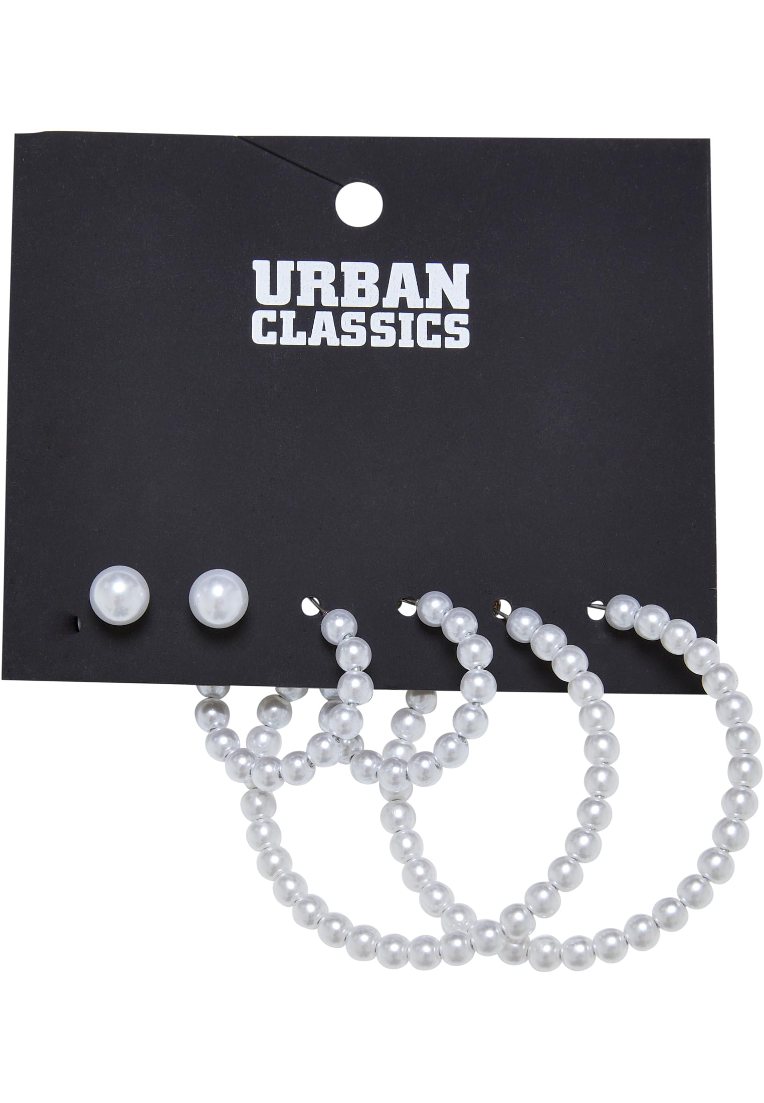 UC Pearl Hoop Earring 3-Pack