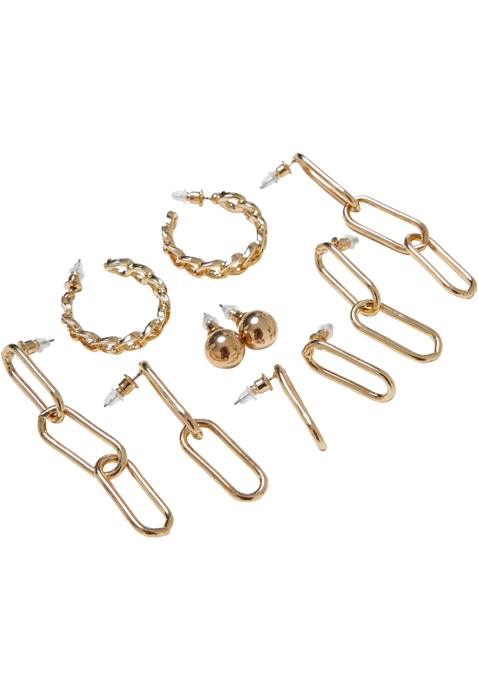 UC Various Chain Earring 5-Pack