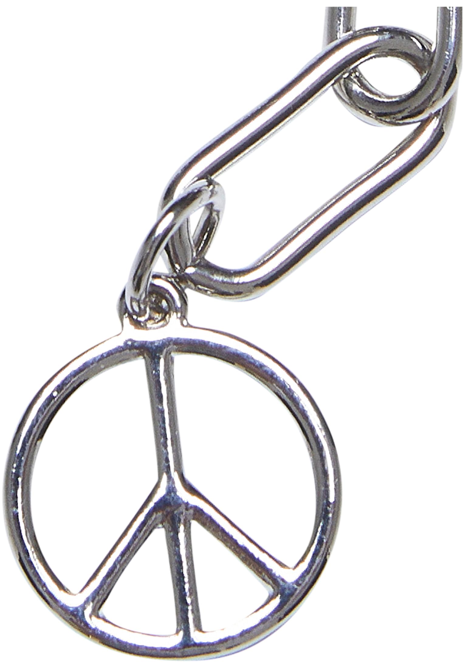 UC Y Chain Peace Pendant Bracelet