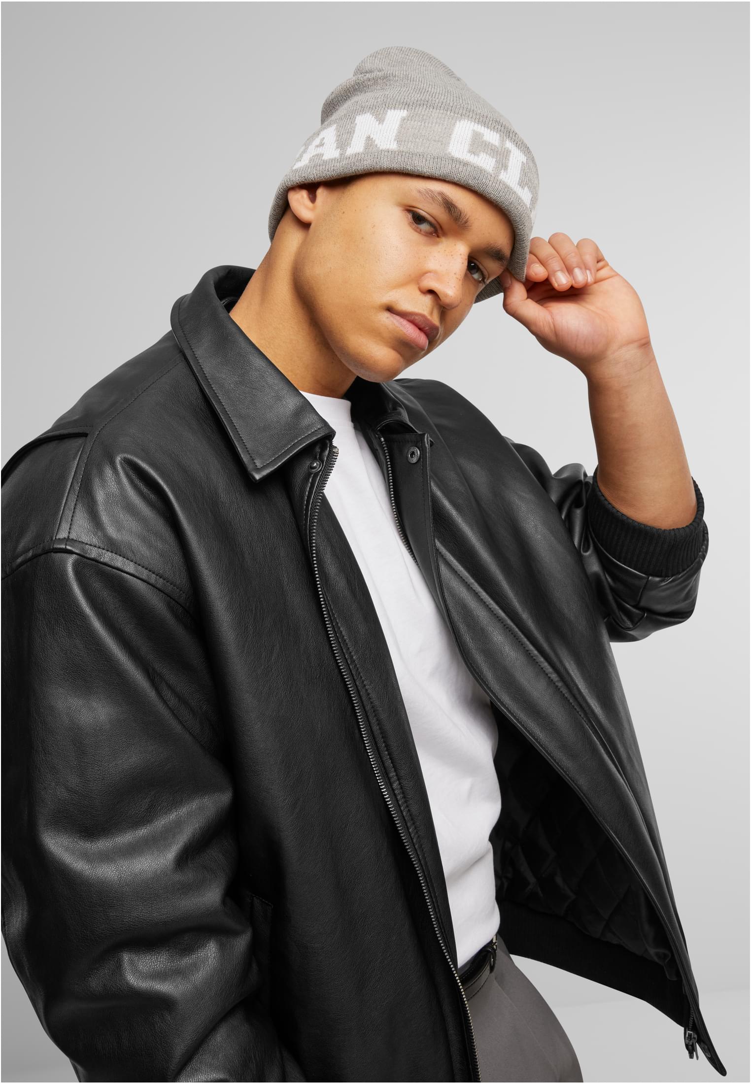 Berretto jacquard con logo UC