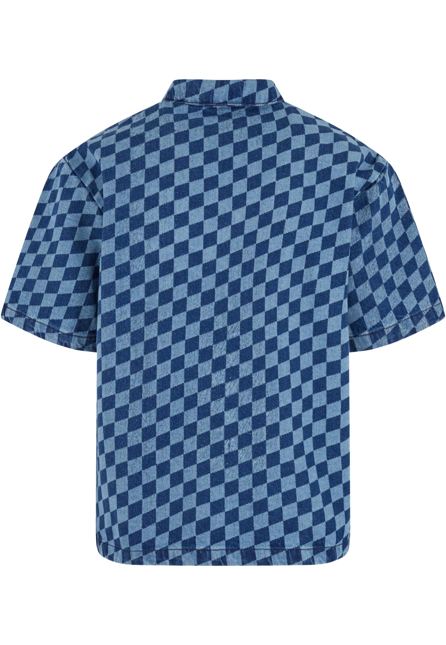 UC Laser Check Printed Boxy Shirt