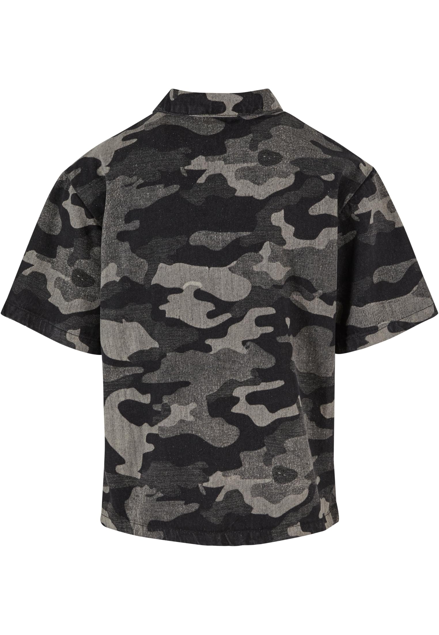 UC Laser Camo Printed Boxy Shirt