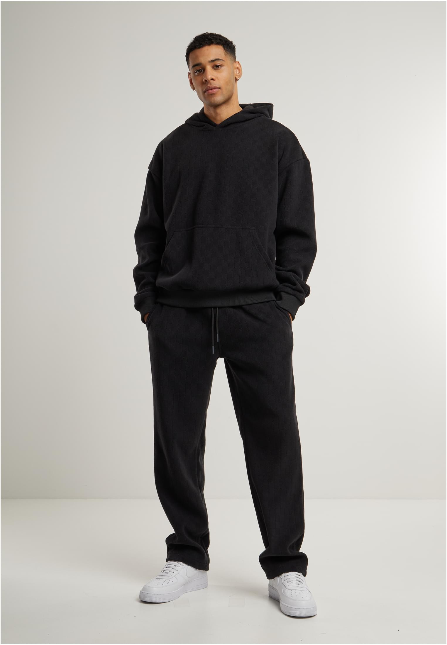 UC Jacquard Velvet Wide Sweatpants