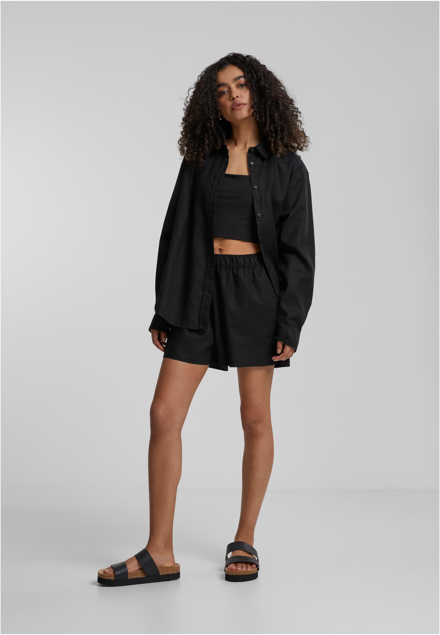 UC Linen Mixed Boxer Shorts