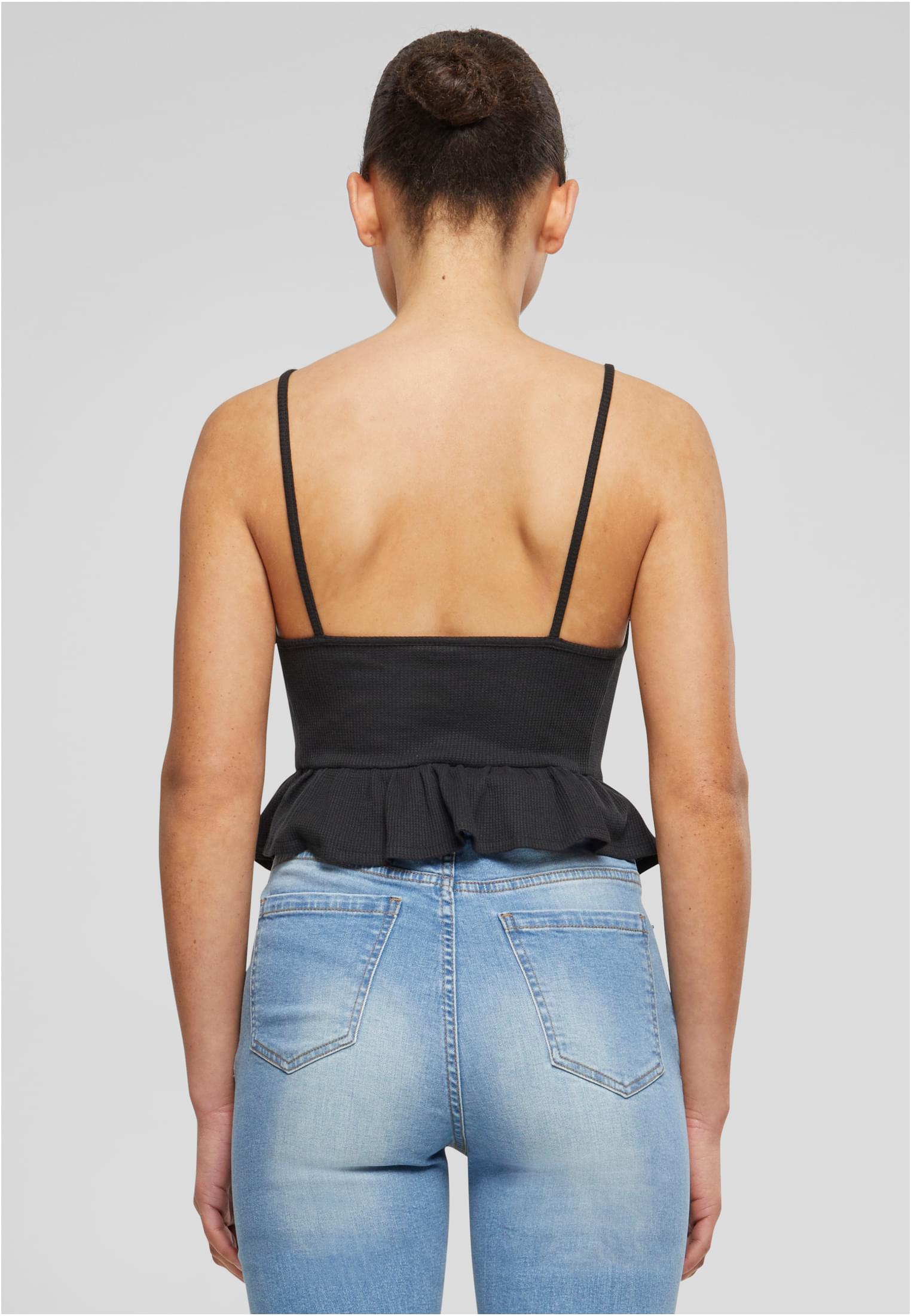 Blusa UC Waffle Piquet com Babados