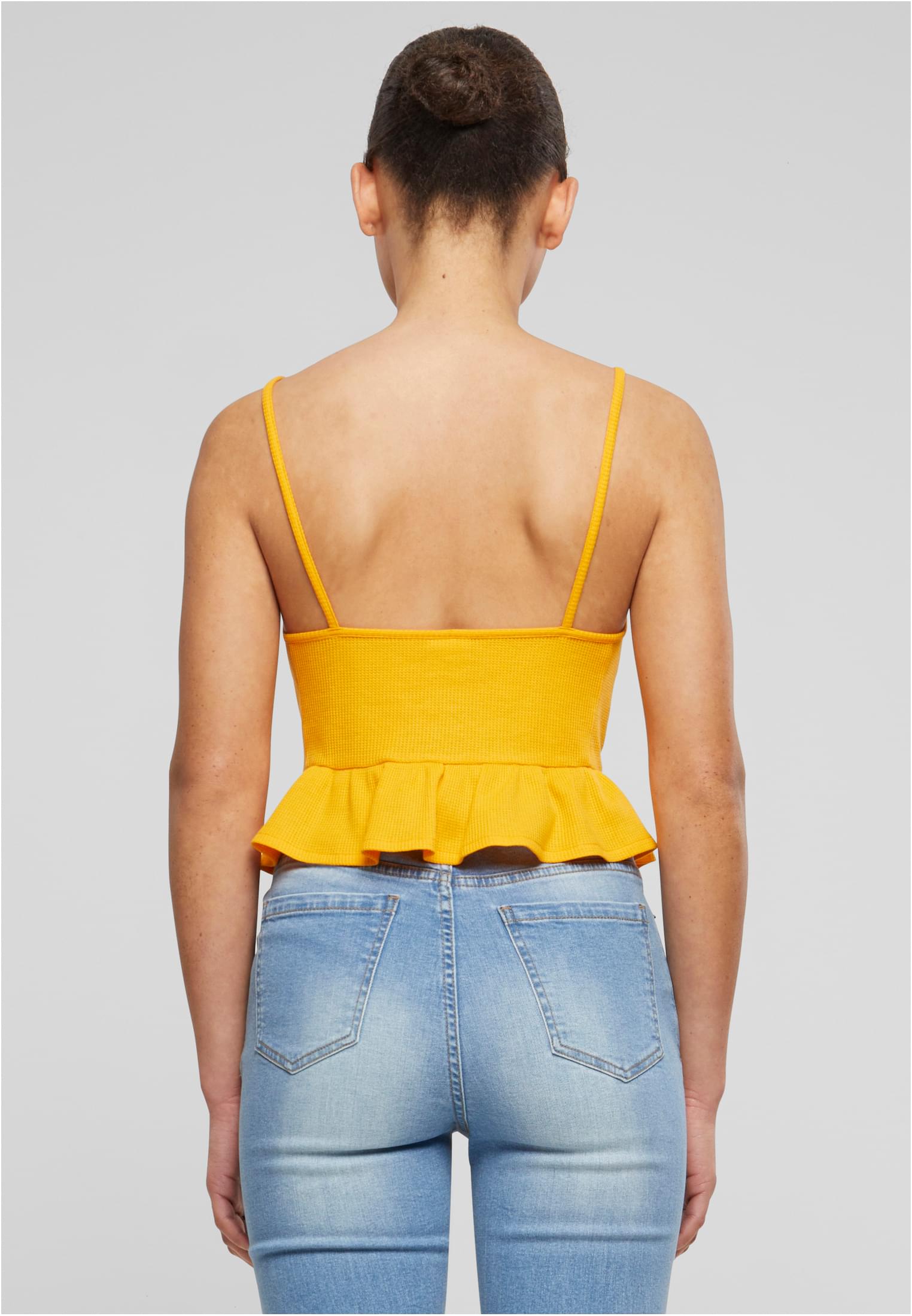 Blusa UC Waffle Piquet com Babados