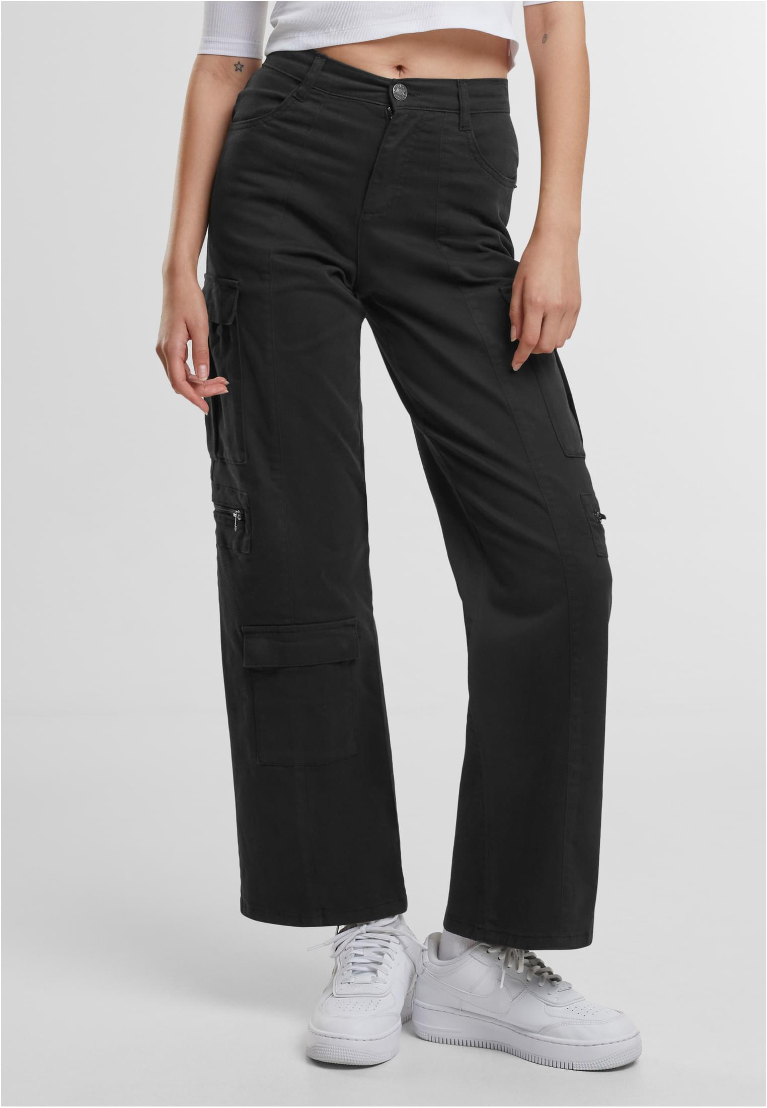 Pantaloni elasticizzati in twill UC Loose Utility