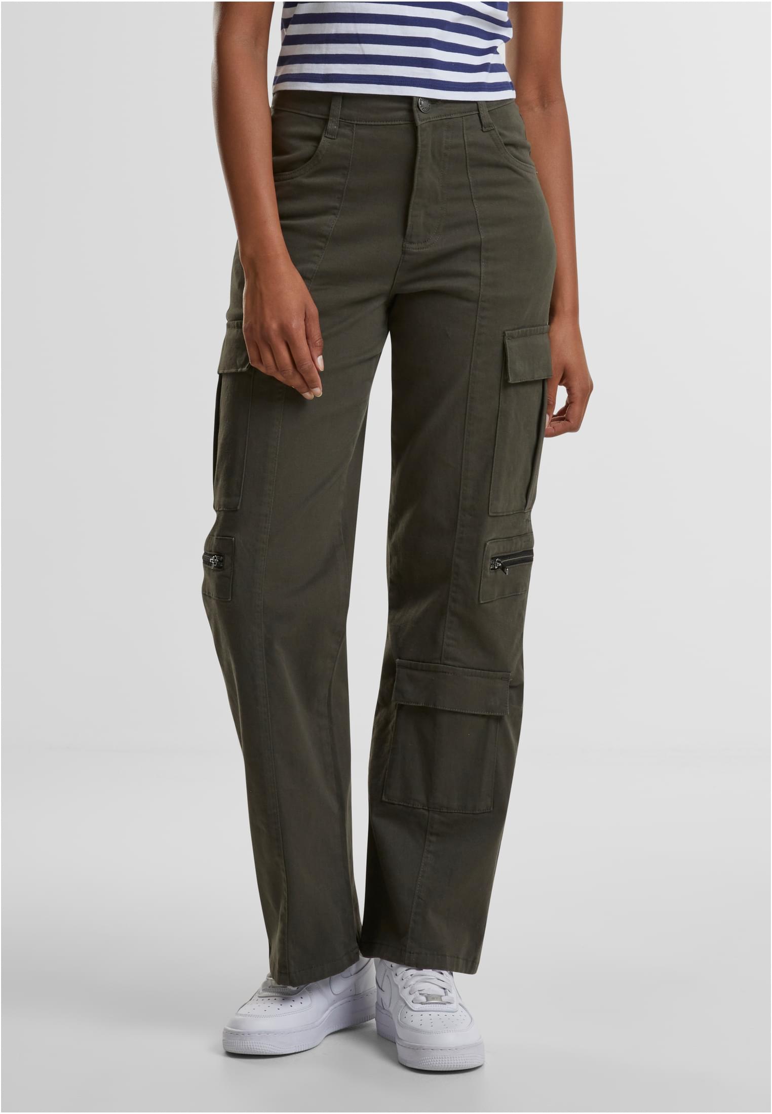 Pantaloni elasticizzati in twill UC Loose Utility