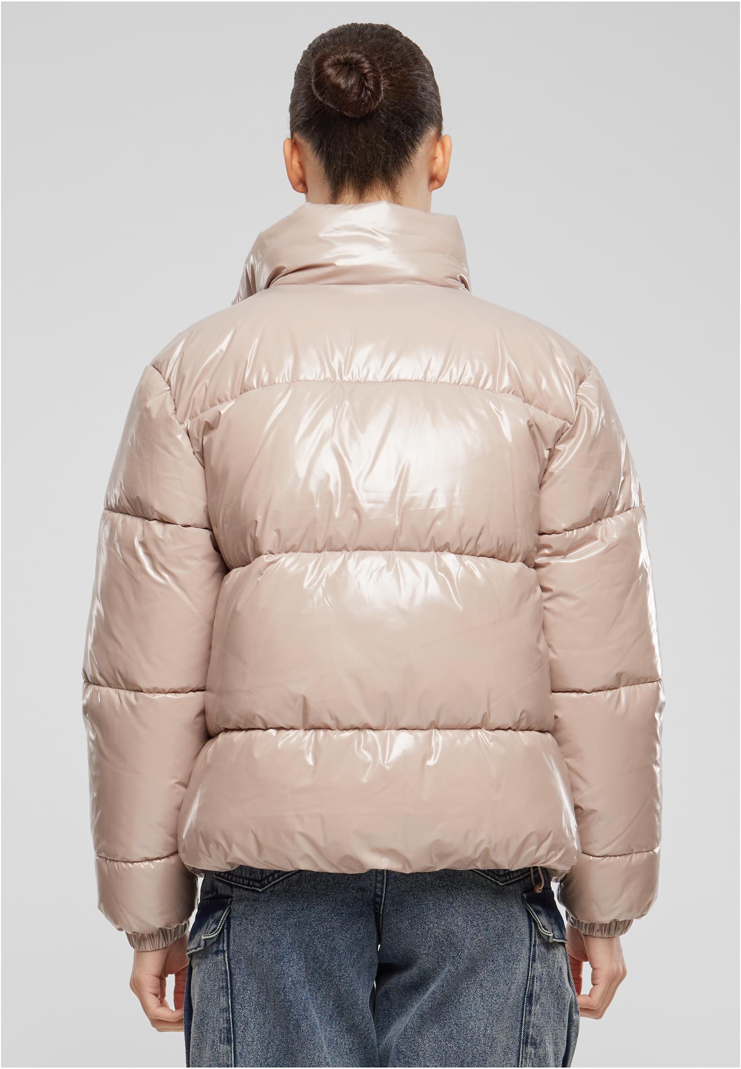 UC Recycled Short Shiny Puffer Jacket
