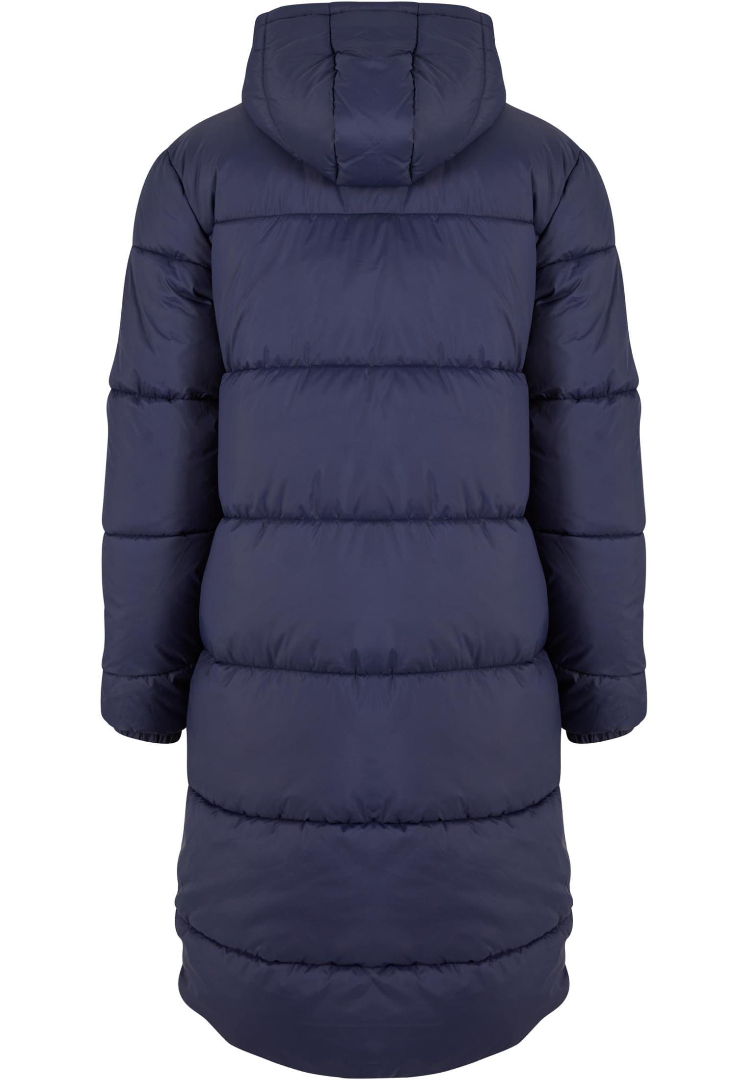 Piumino lungo da uomo blu navy XXL