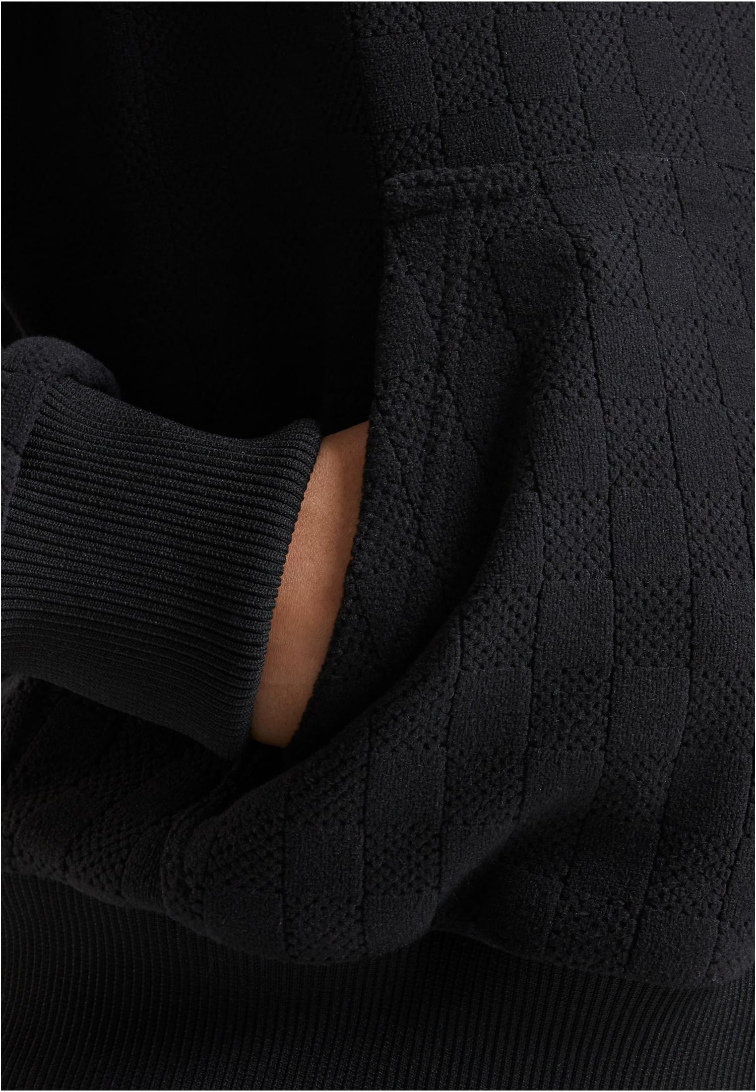 UC Jacquard Velvet Oversized Zip Hoody