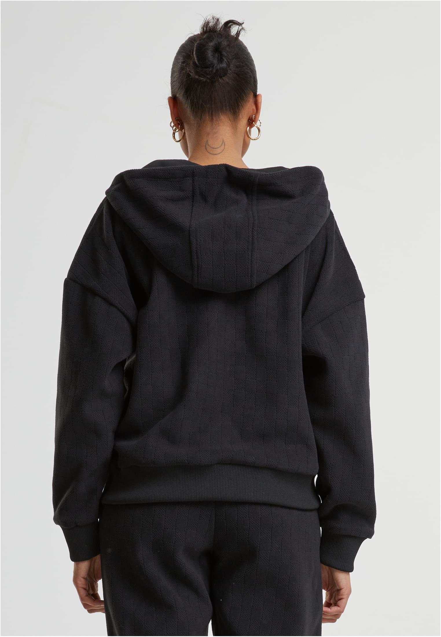 UC Jacquard Velvet Oversized Zip Hoody