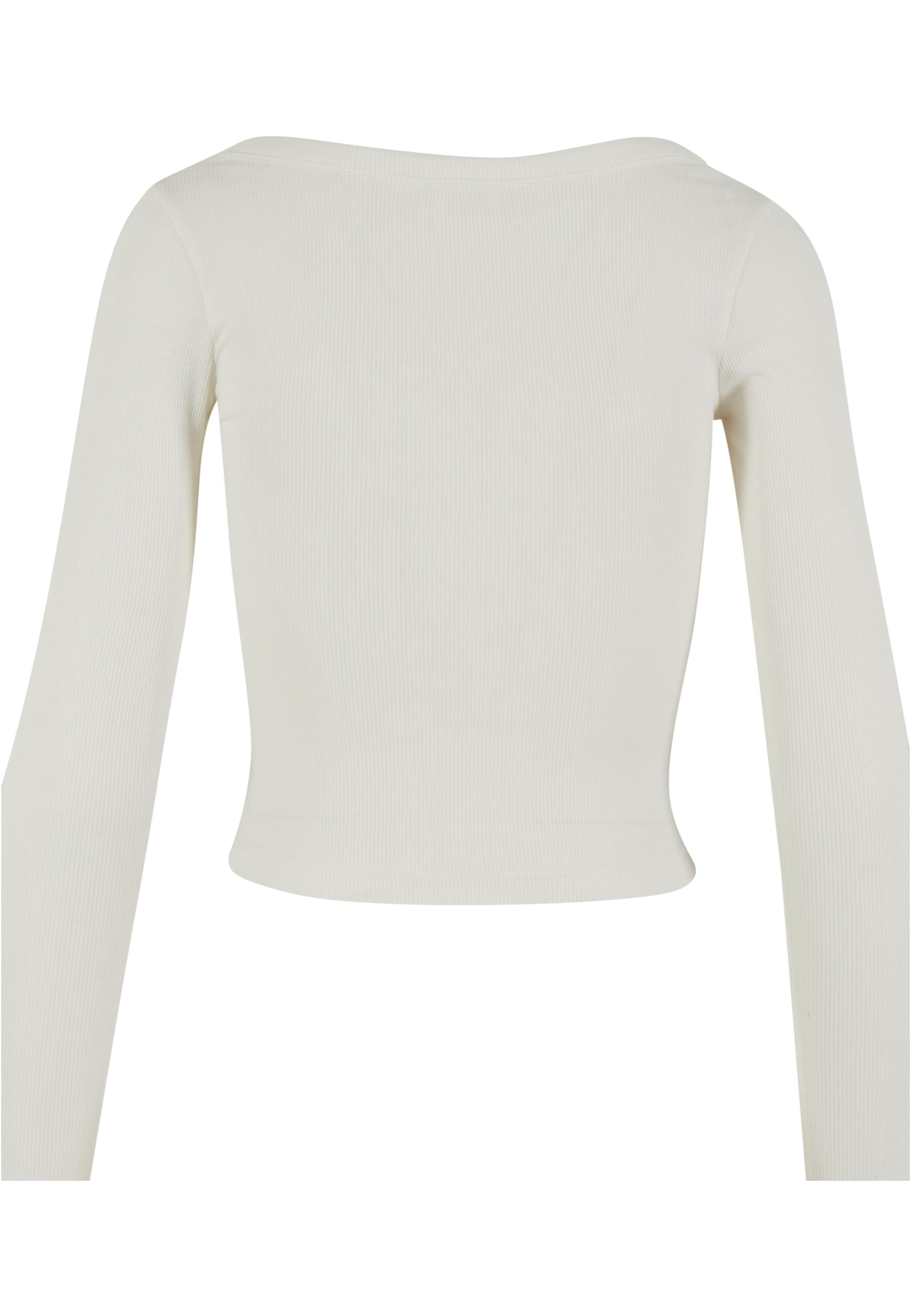 UC Organic Rib Jersey široký výstřih s dlouhým rukávem