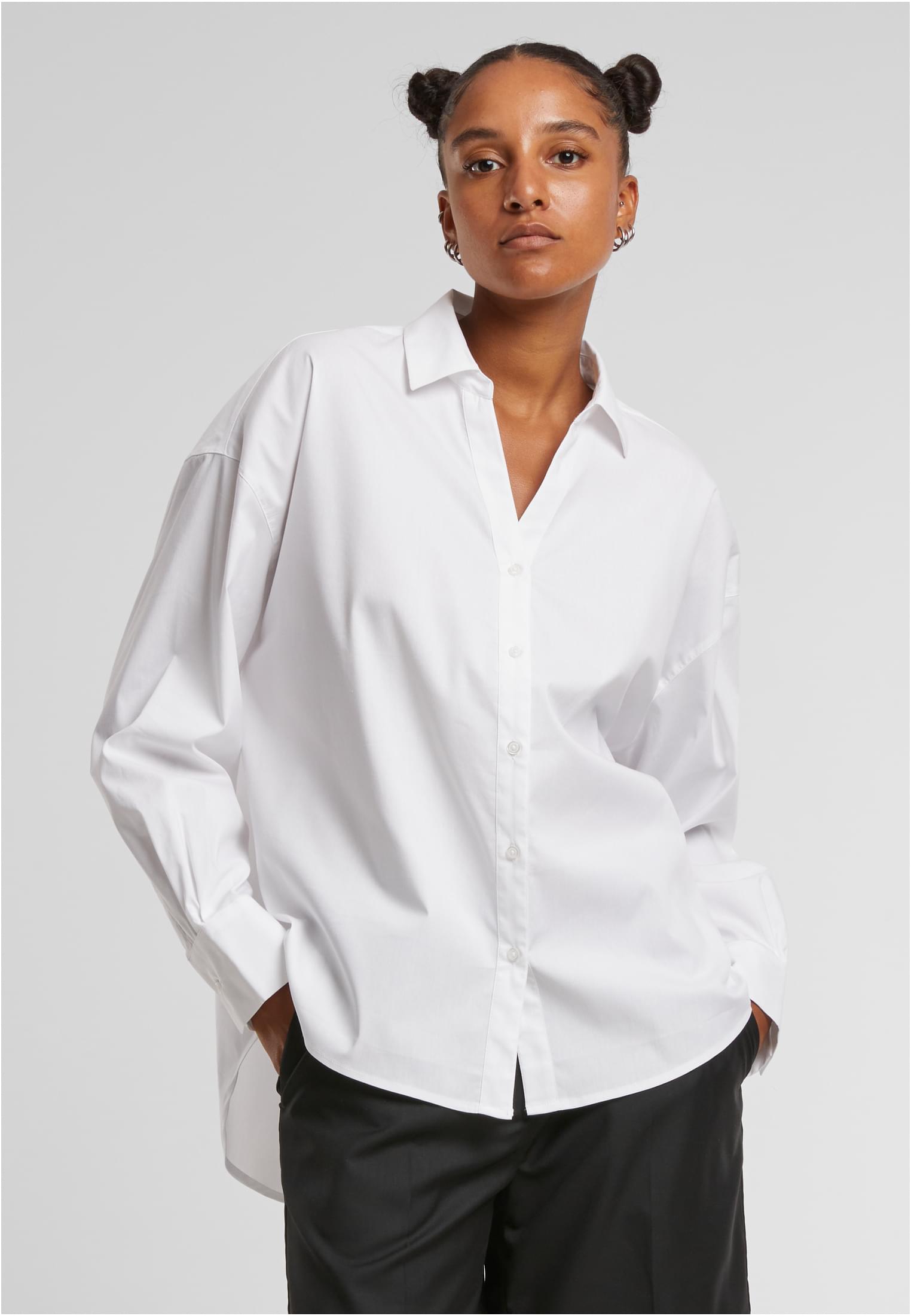 UC Oversized Cotton Blouse