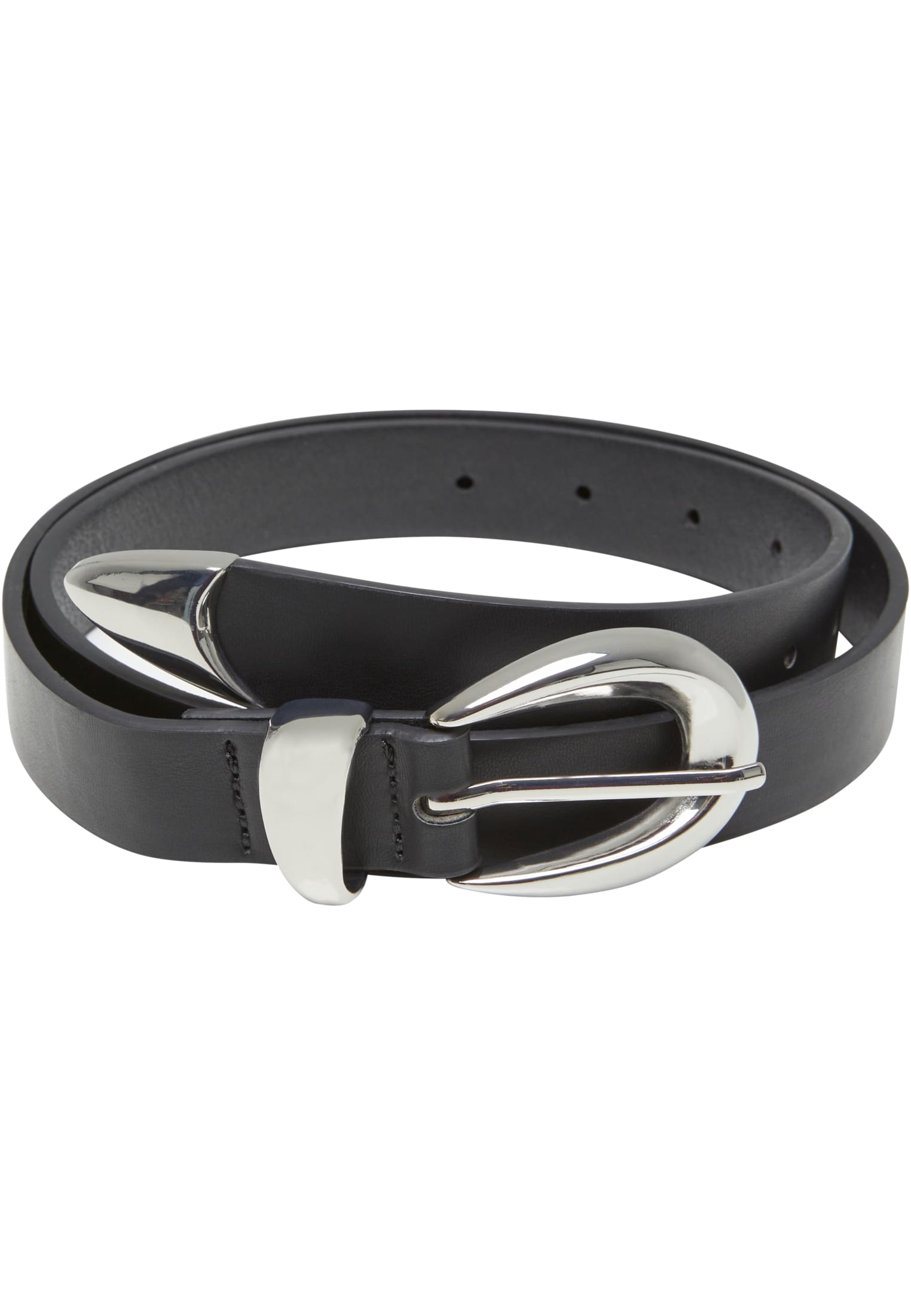 UC Chunky Buckle Loop Synthetic Leather Belt