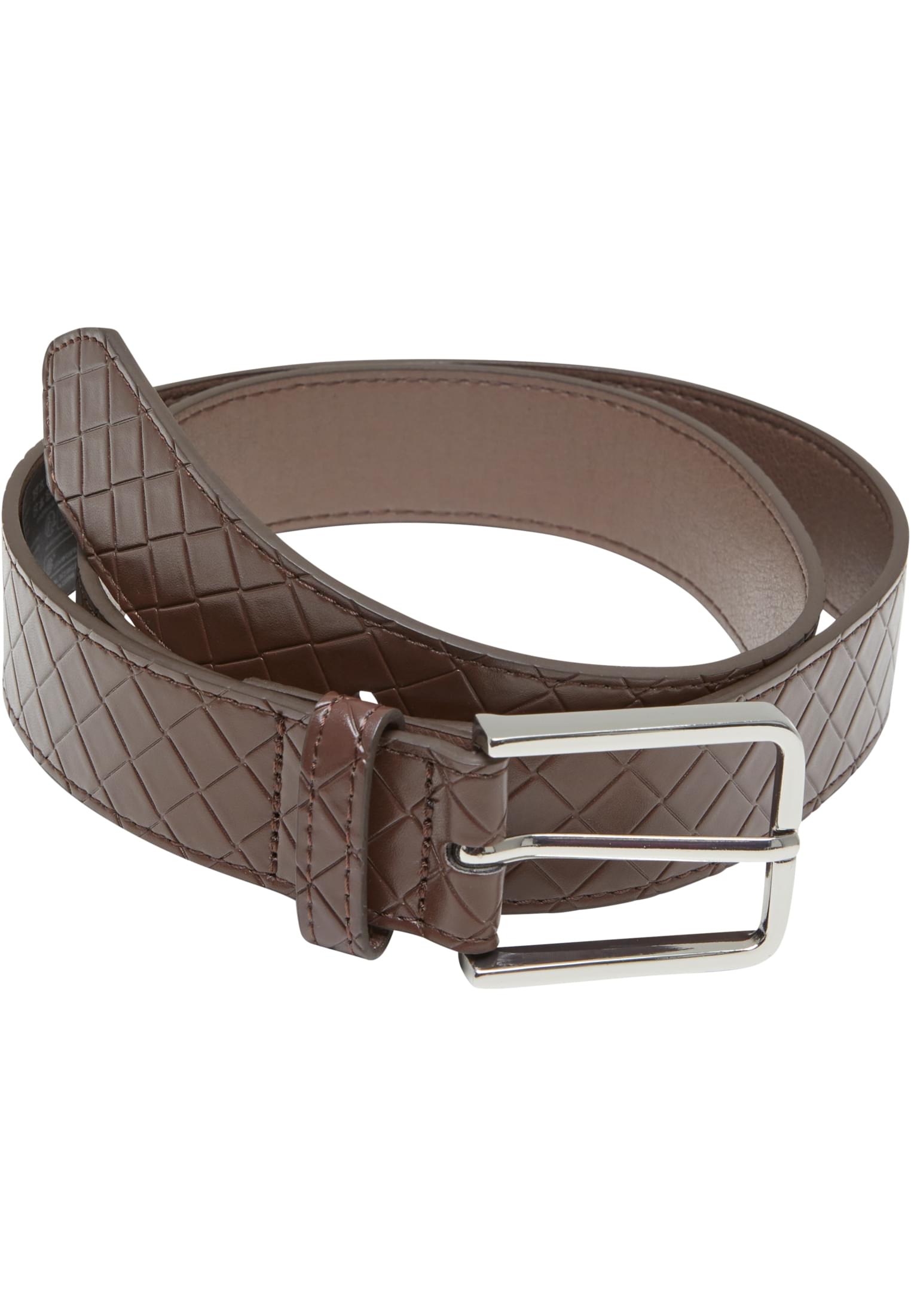 UC Woven Embossed Synthetic Leather Belt