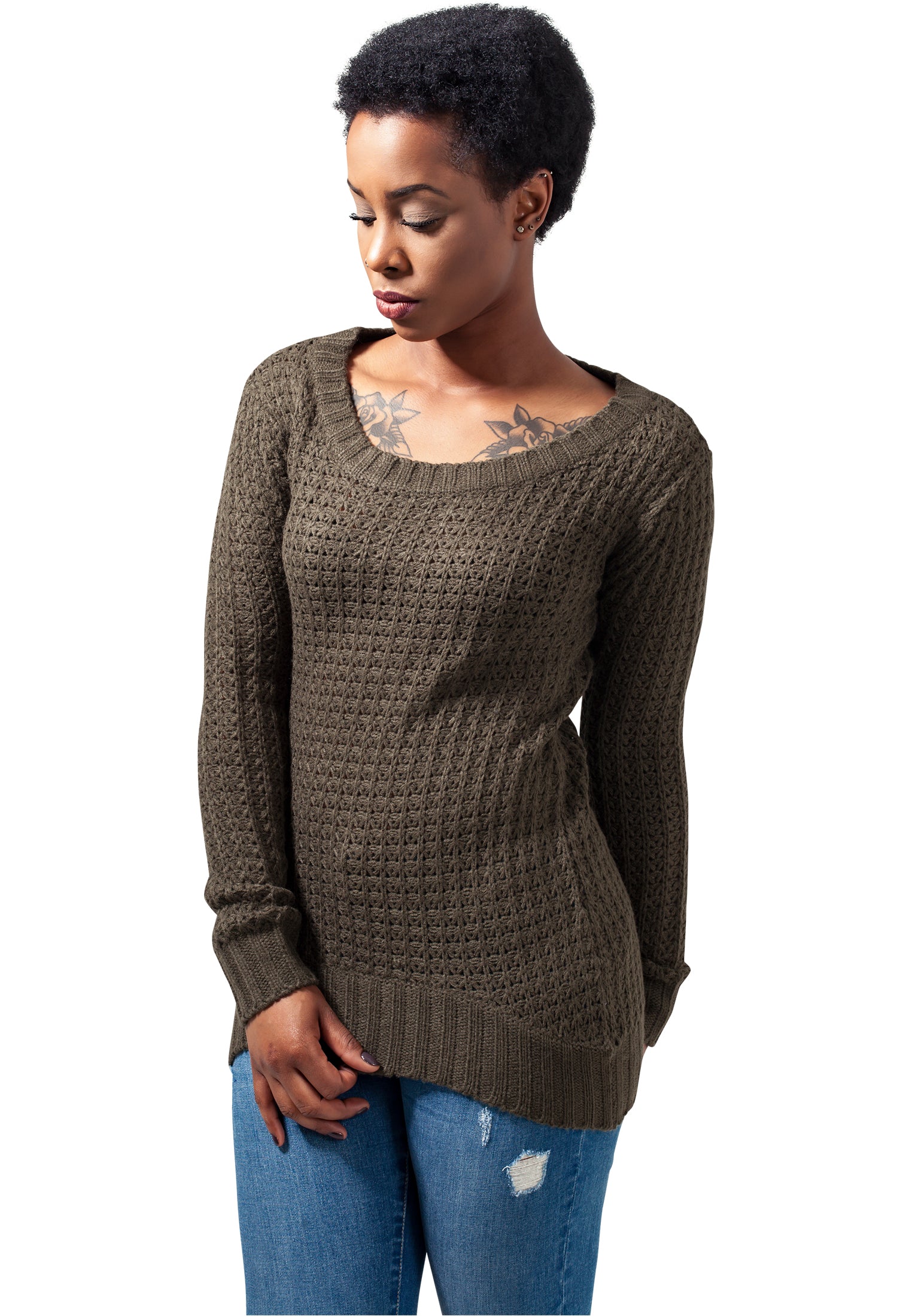 UC Long Wideneck Sweater