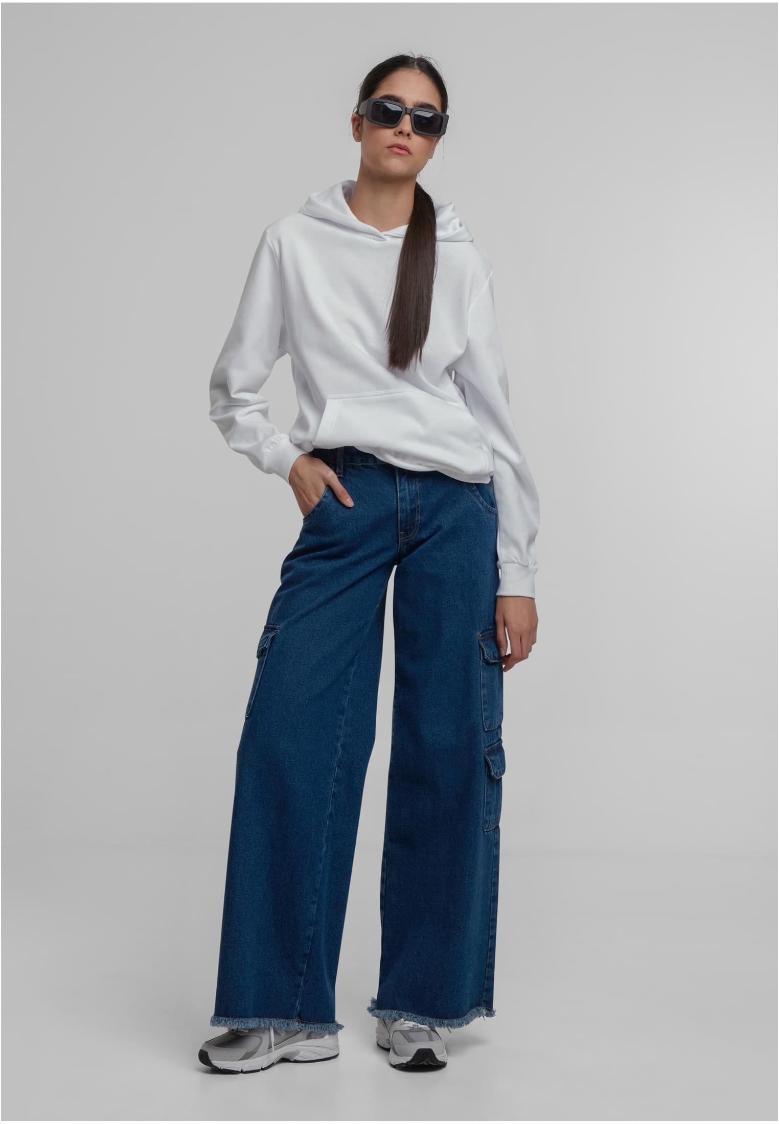 UC Loose Light Harjattu fleecehuppari