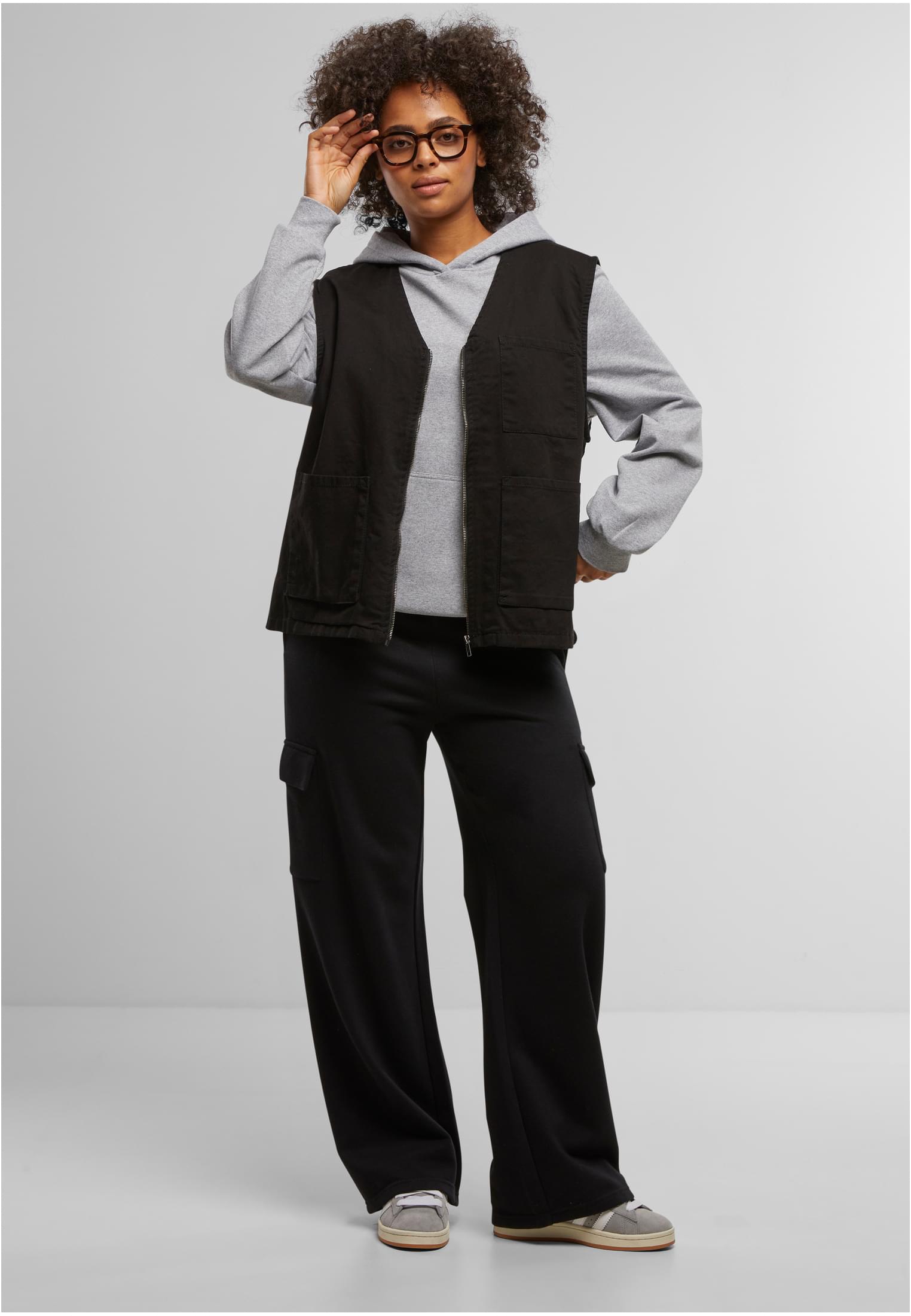 UC Loose Light Harjattu fleecehuppari