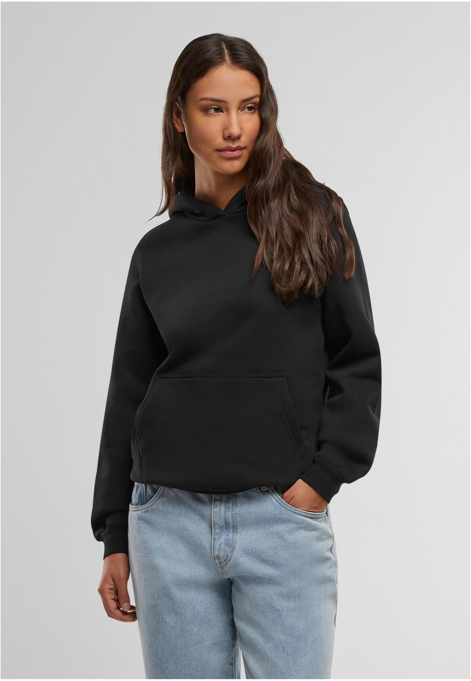 Felpa con cappuccio in pile spazzolato UC Loose