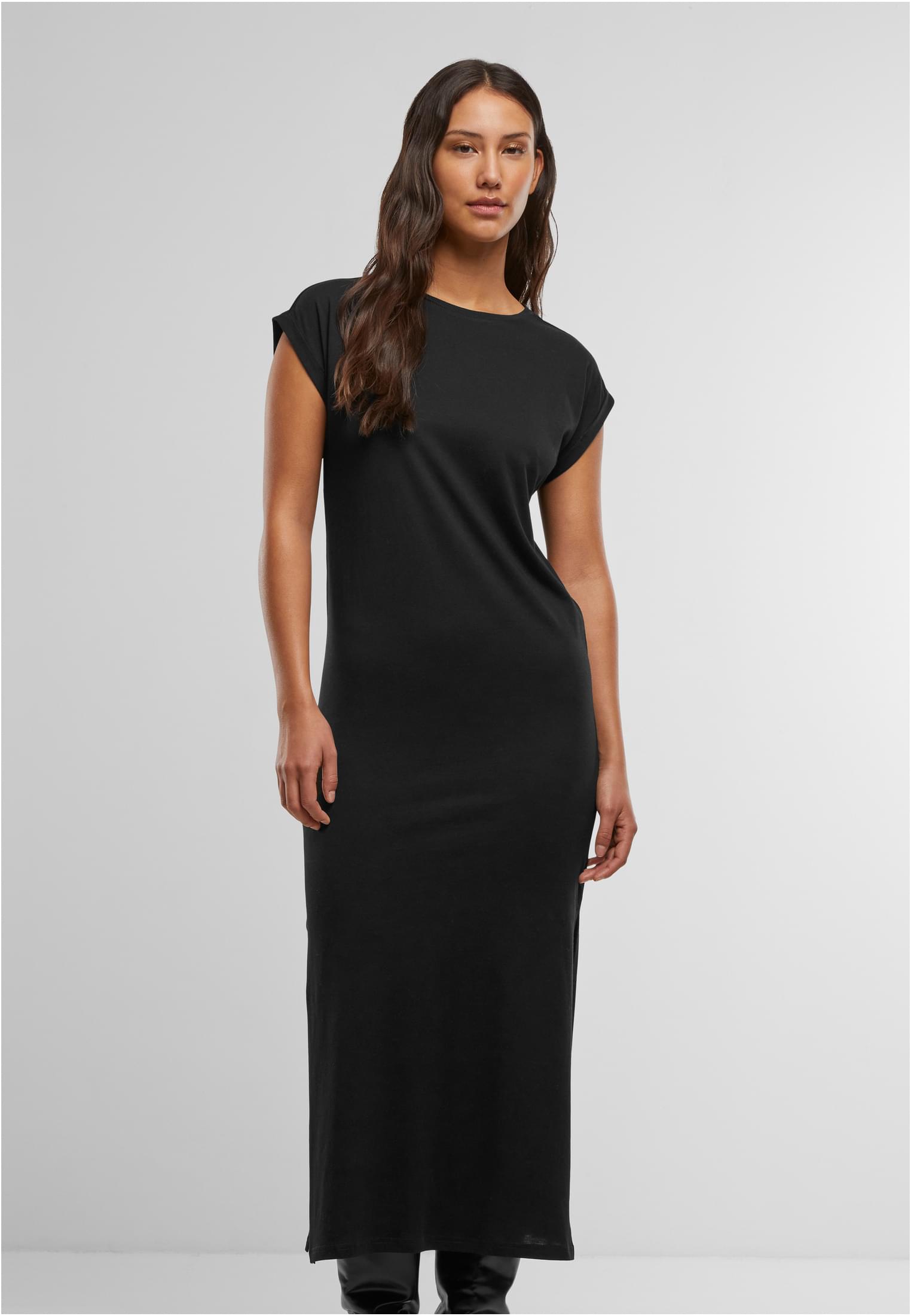 UC Viscose Extended Shoulder Dress
