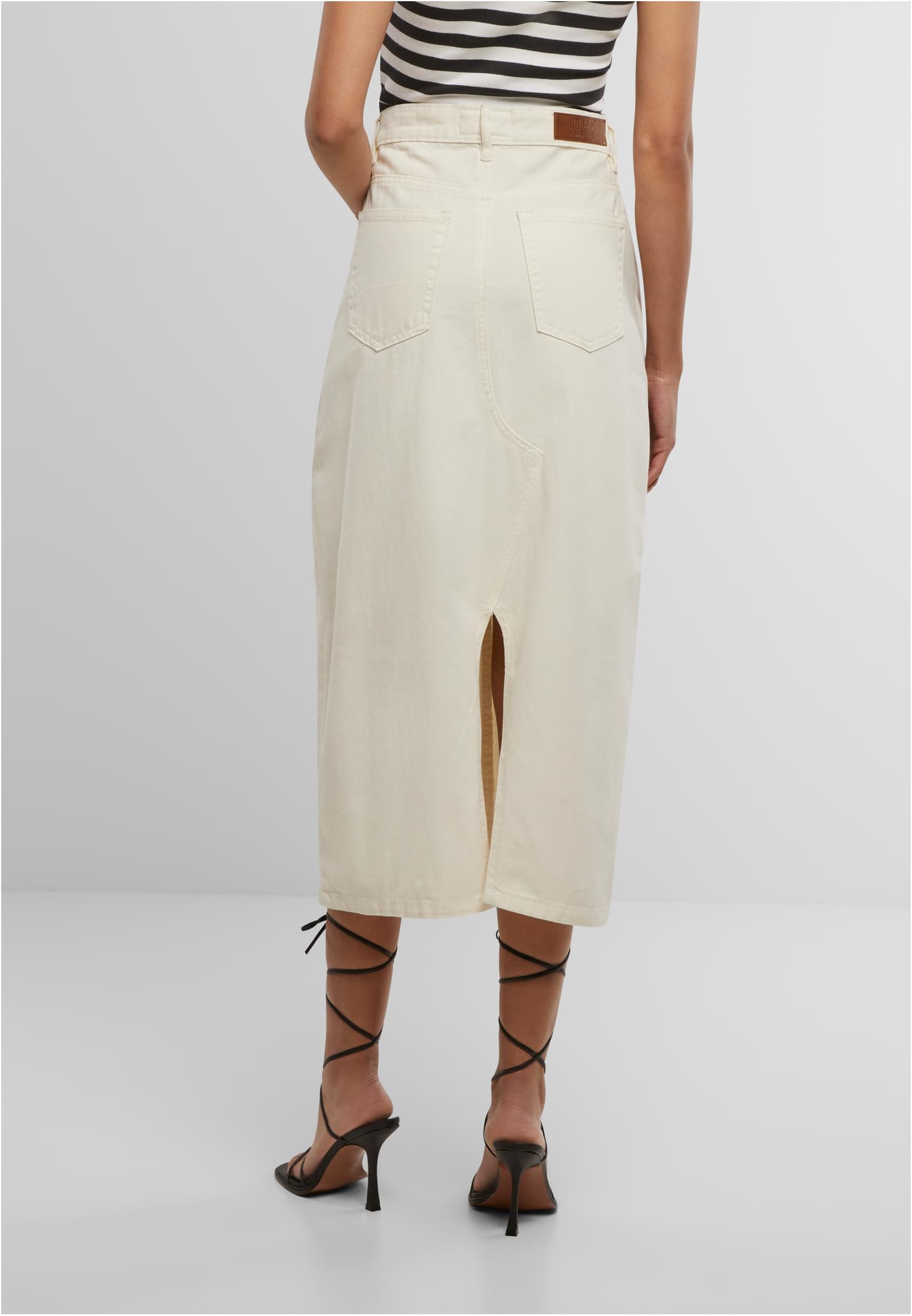 UC Soft Denim Midi Skirt