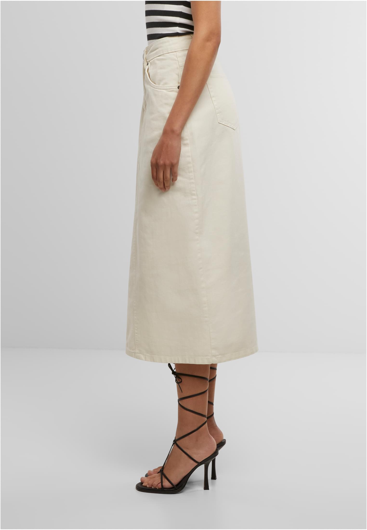 UC Soft Denim Midi Skirt