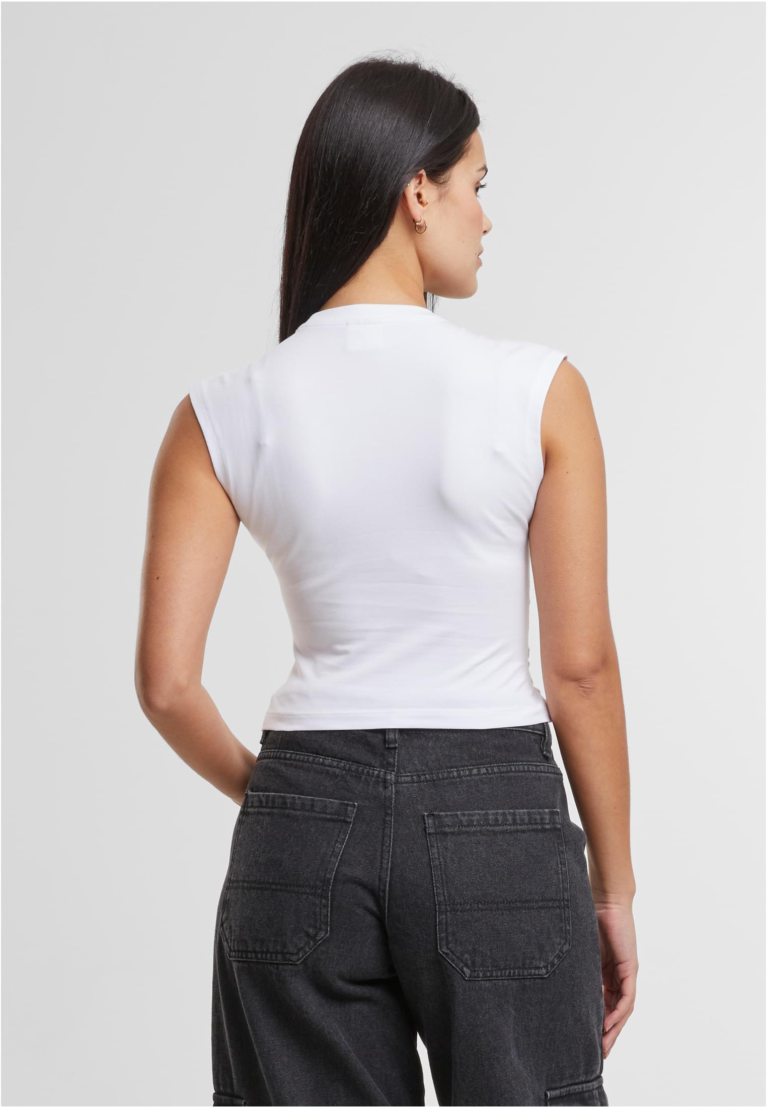 UC Cropped Wrapped Top