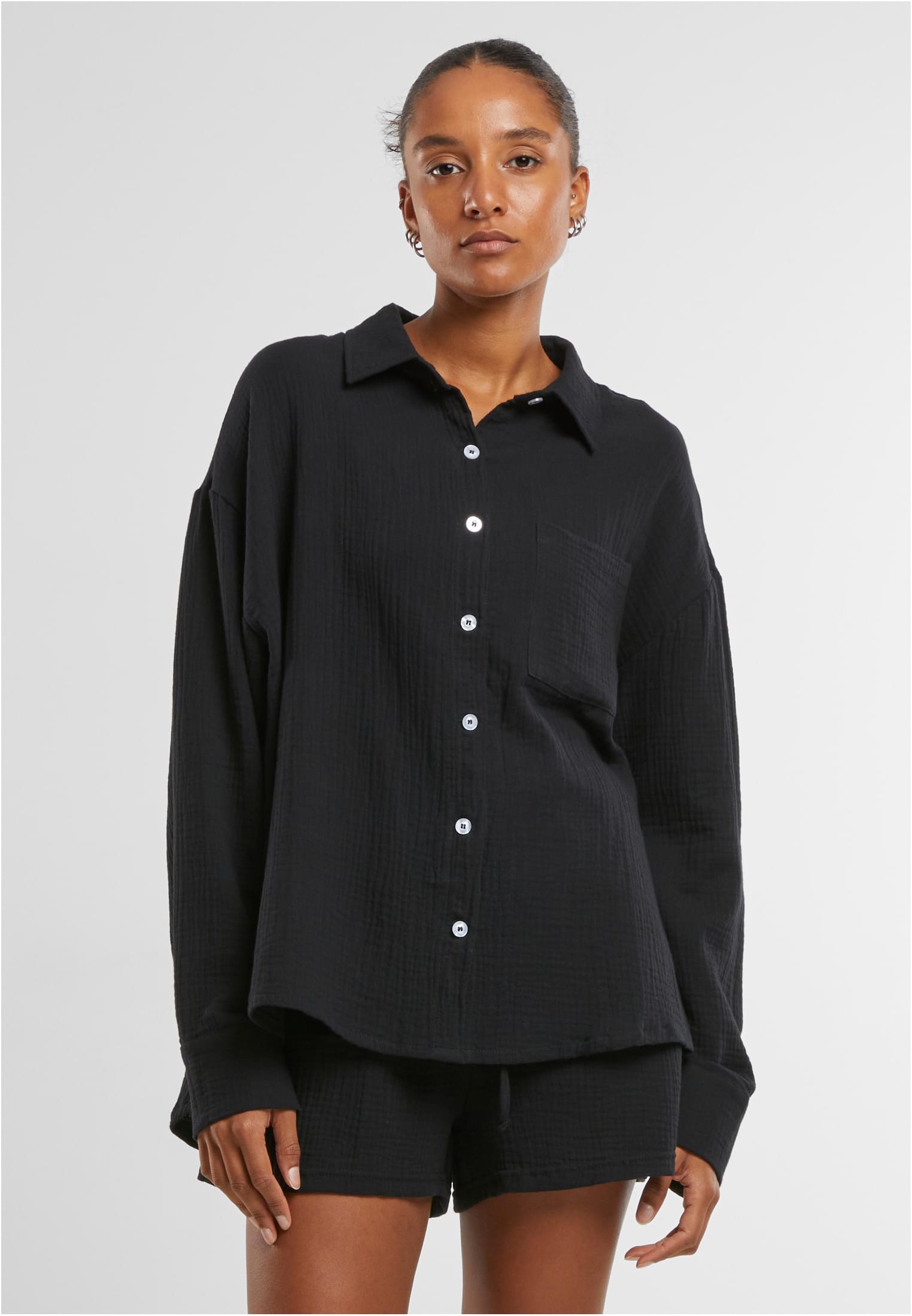 UC Oversized Musselin Blouse