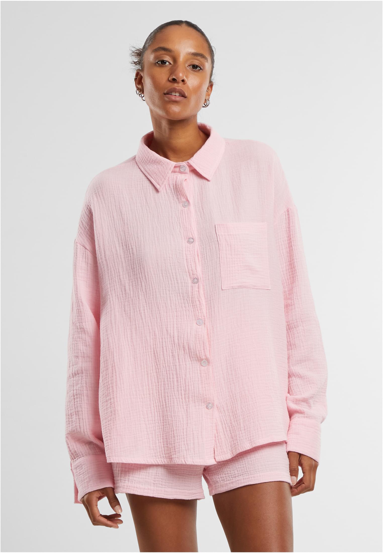 UC Oversized Musselin Blouse