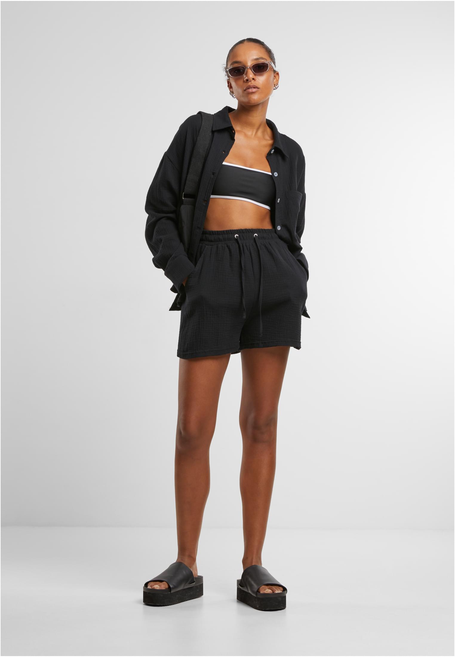 UC Oversized Musselin Blouse