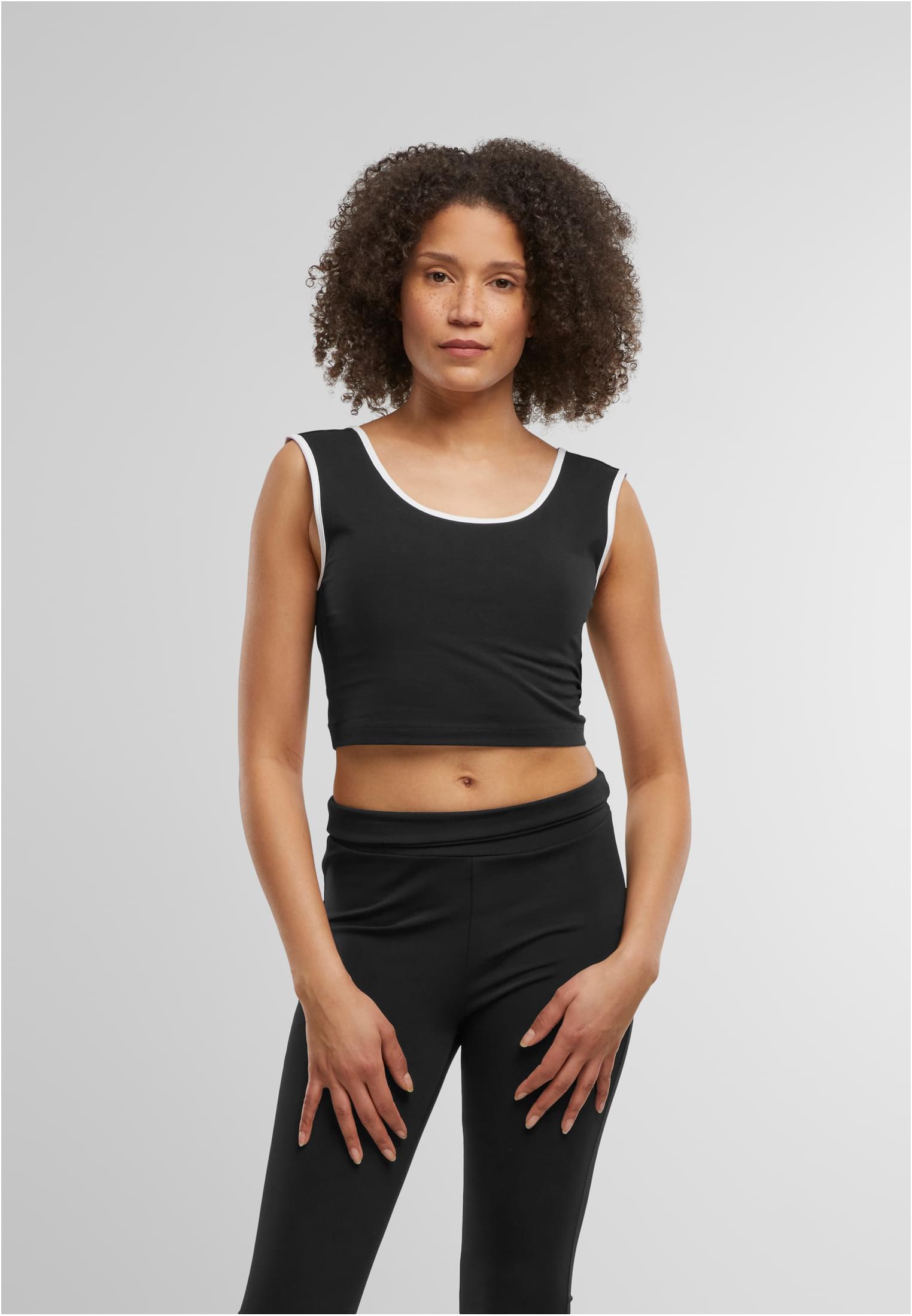 UC Contrast Cropped Top