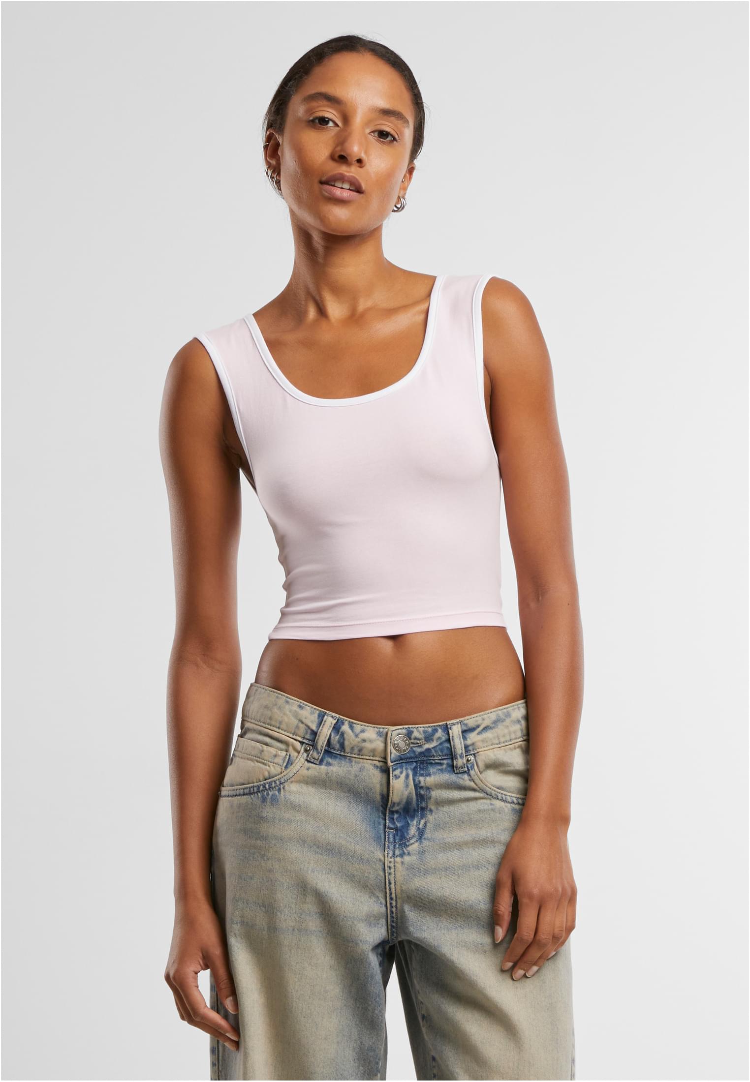 UC Contrast Cropped Top
