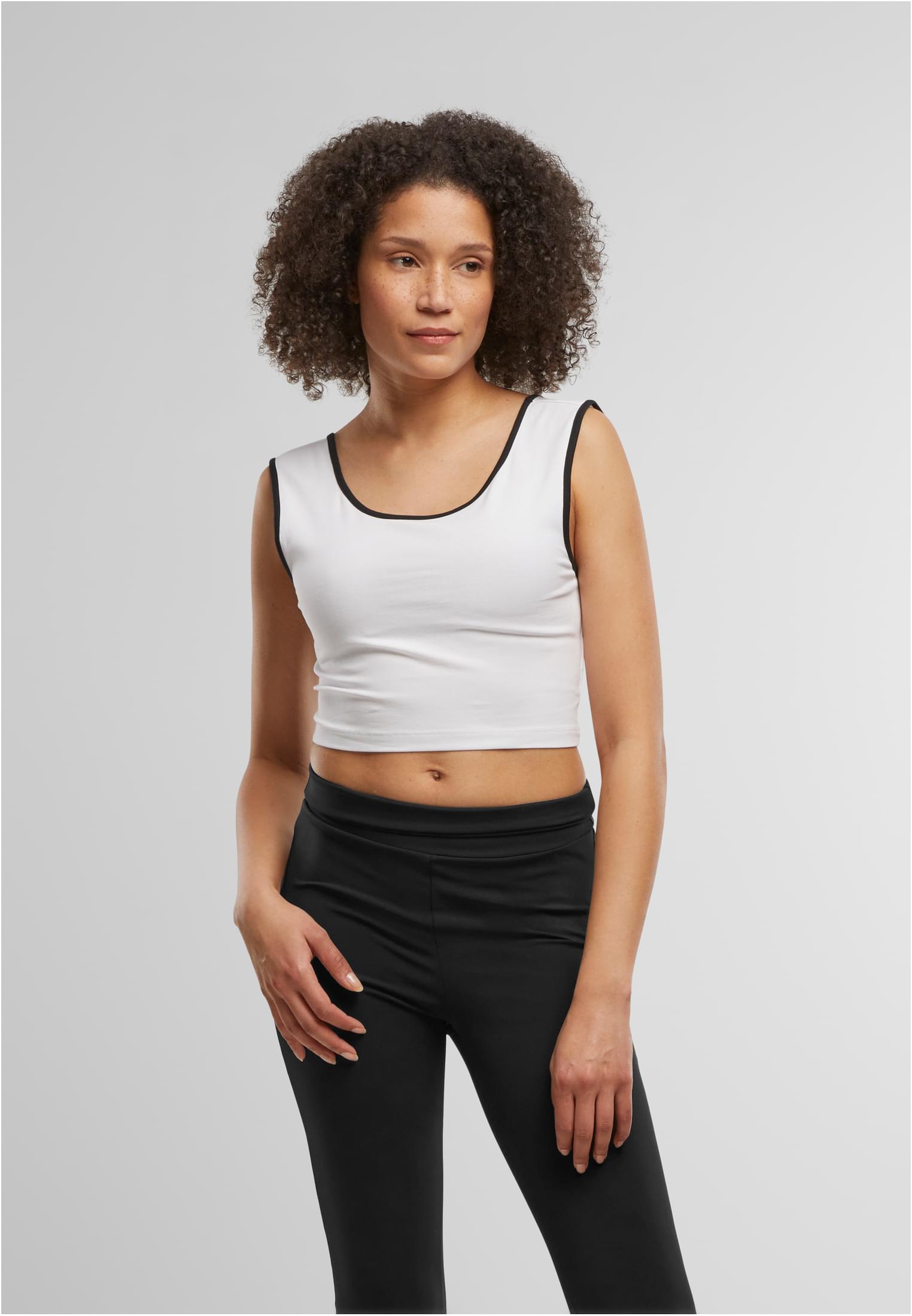 UC Contrast Cropped Top