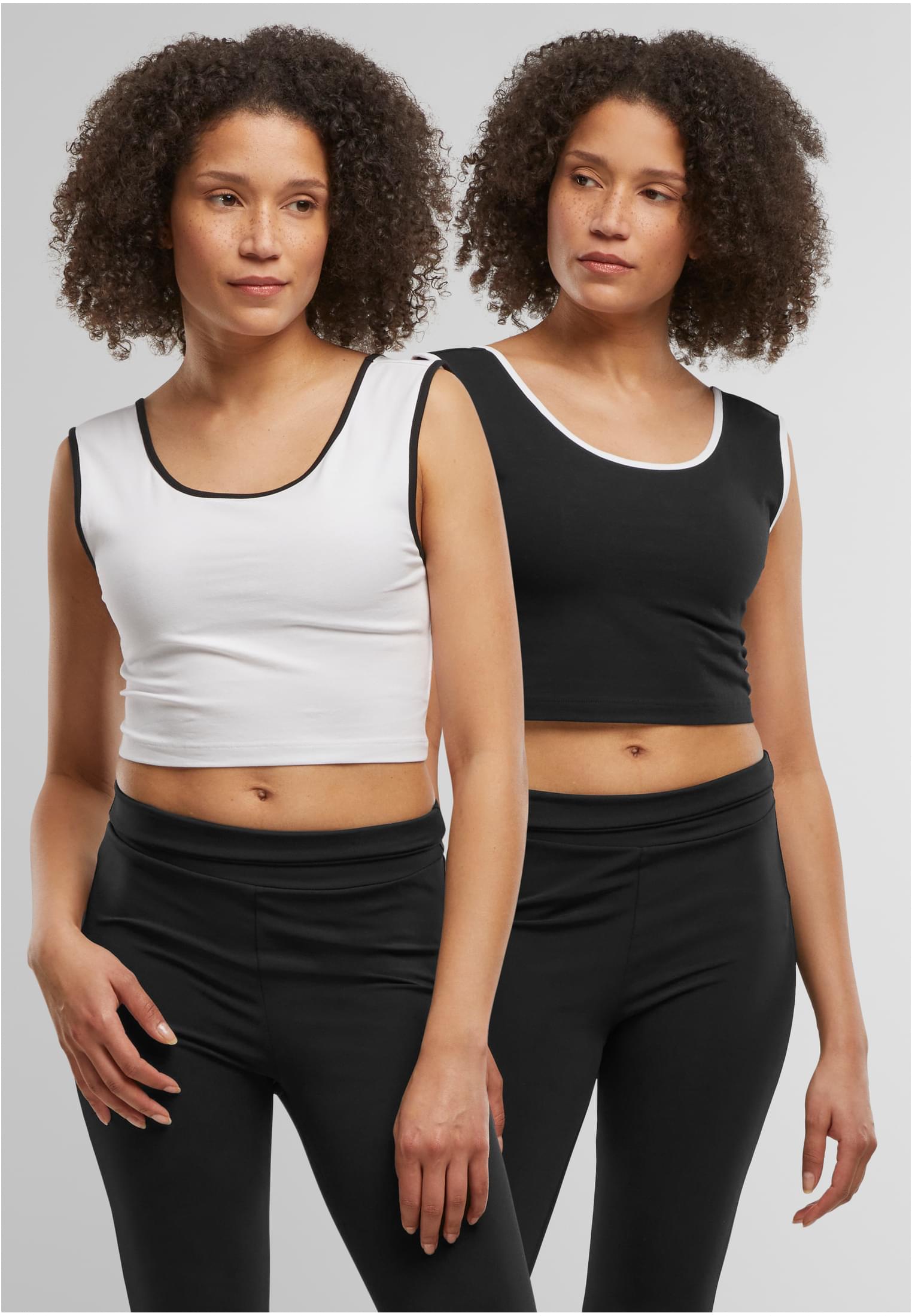 UC Contrast Cropped Top