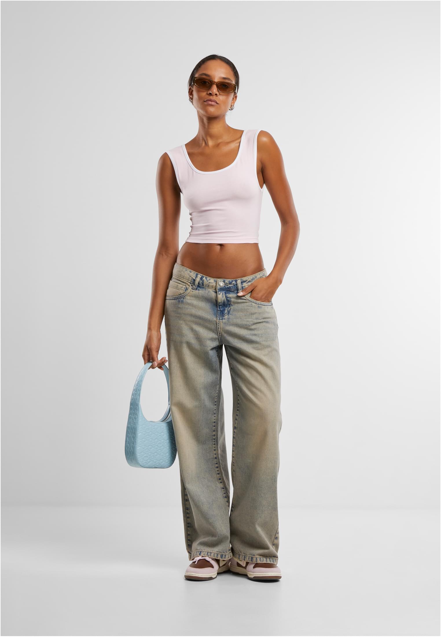 UC Contrast Cropped Top