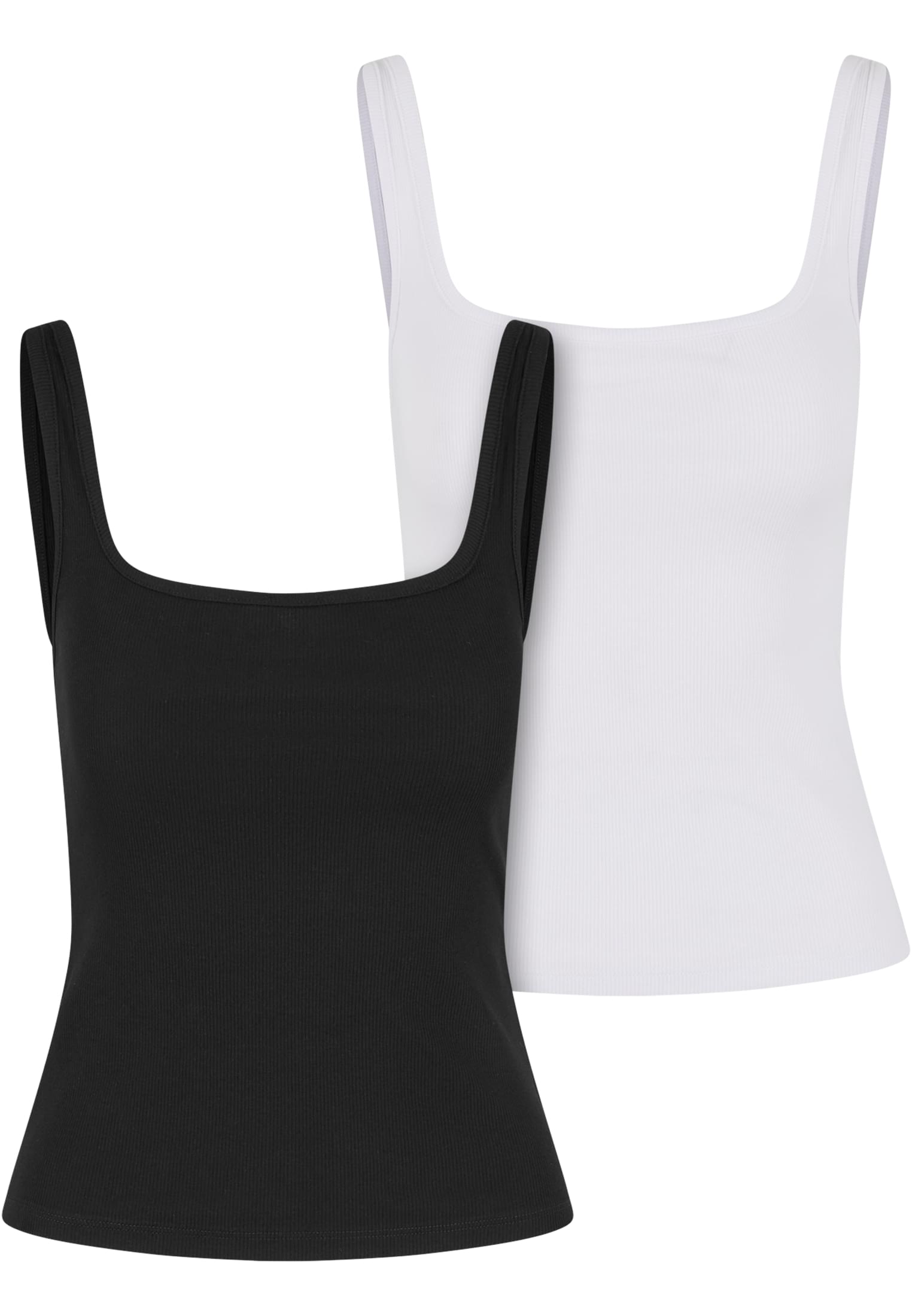 UC Wide Neck Rib Top 2-Pack
