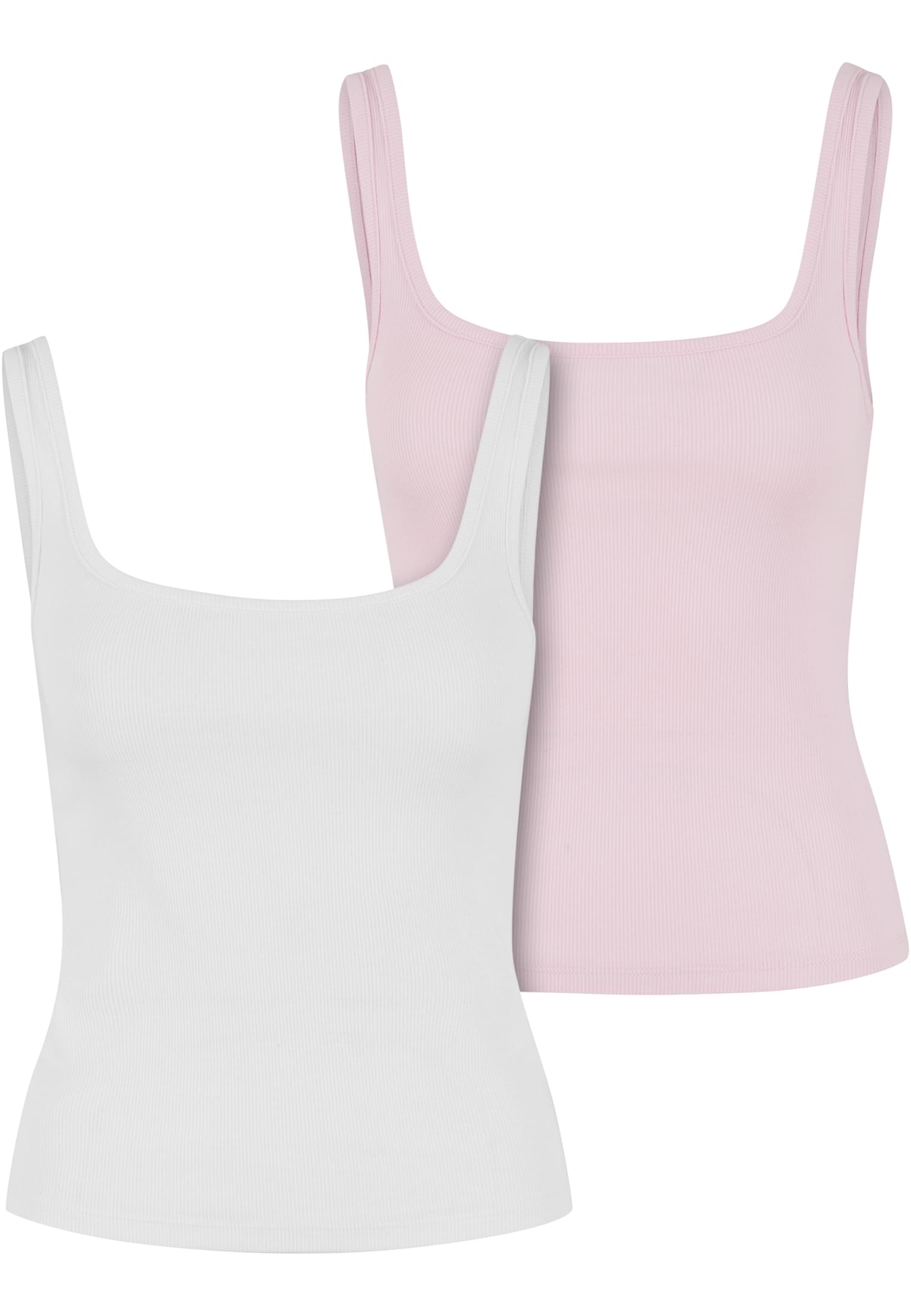UC Wide Neck Rib Top 2-Pack