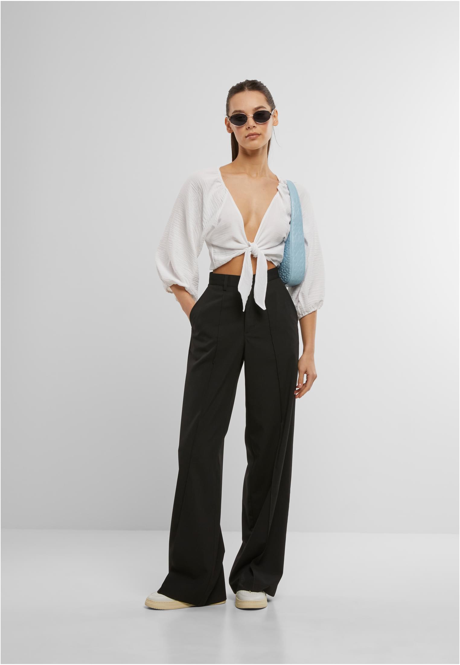 UC Structured Knotted Blouse