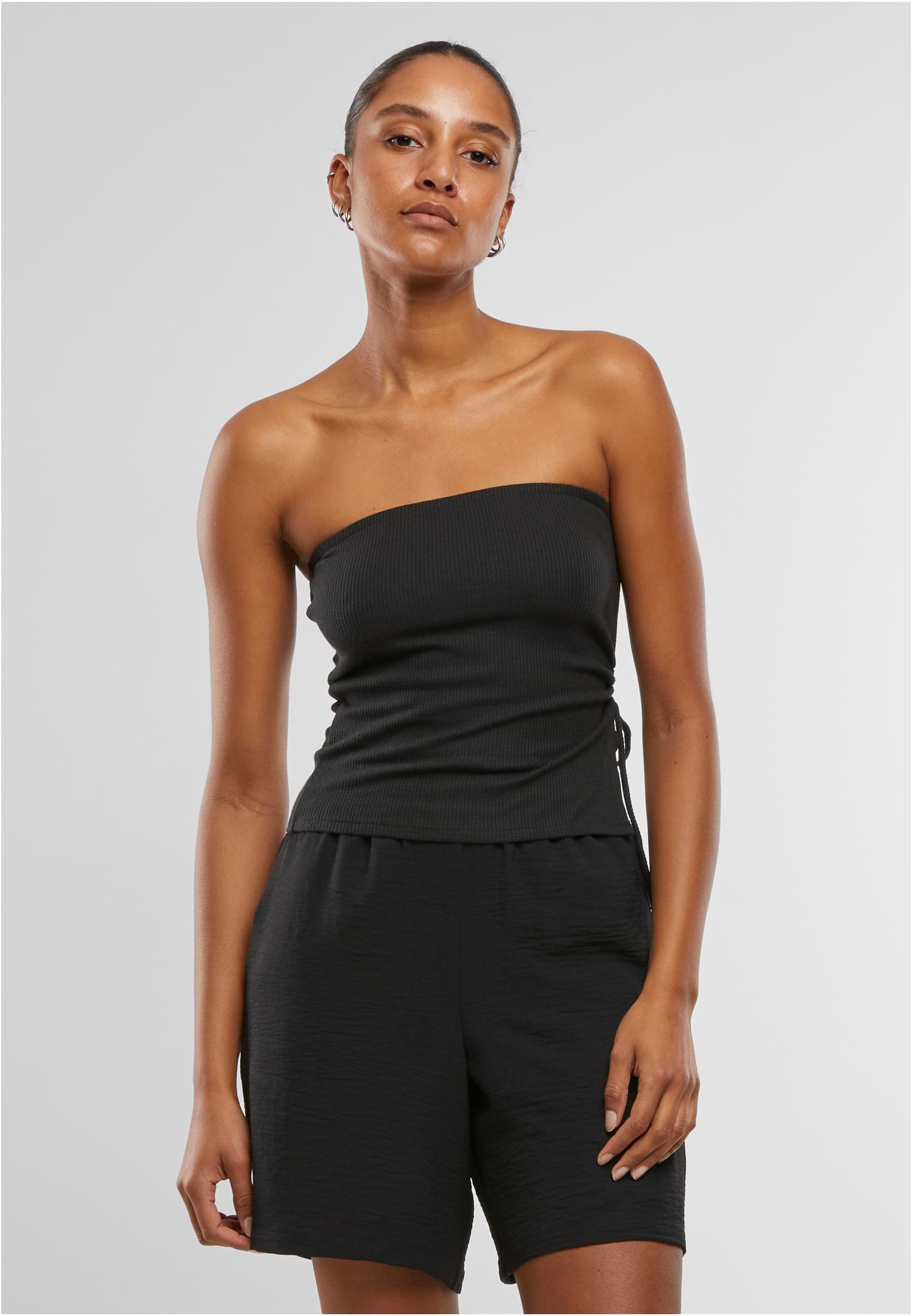 UC Waffle Pique Bandeau Top