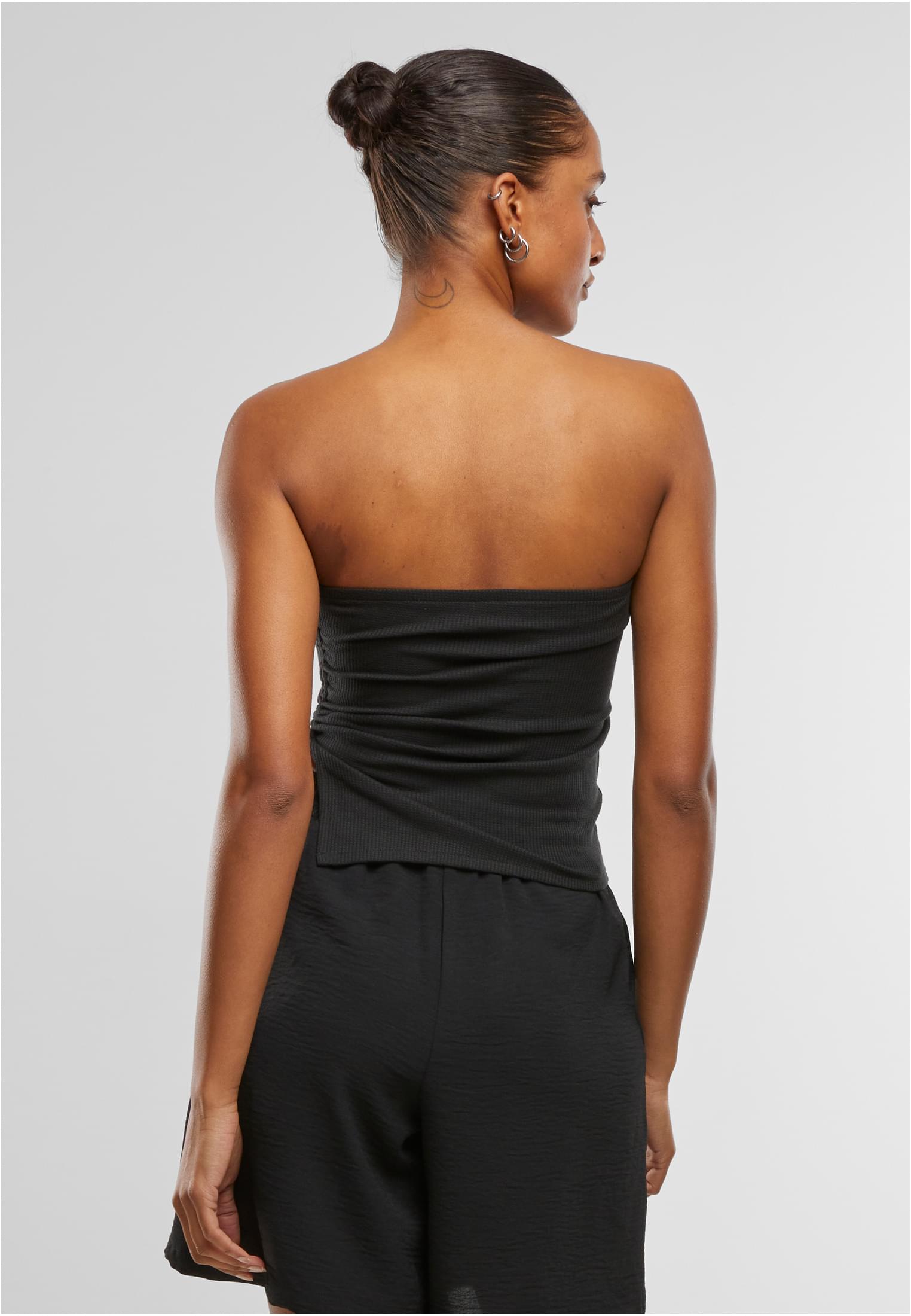 UC Waffle Pique Bandeau Top