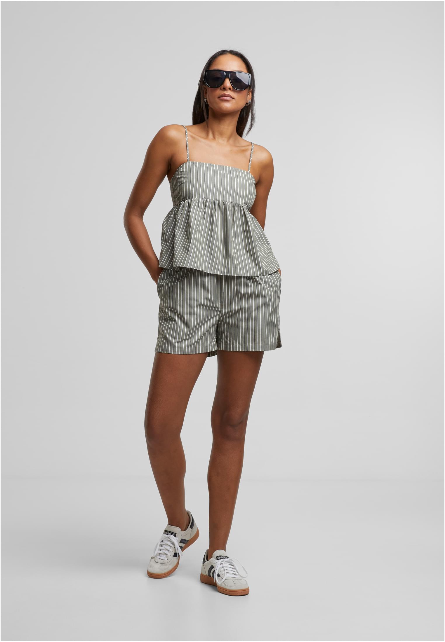 UC Striped Cotton Cami Top