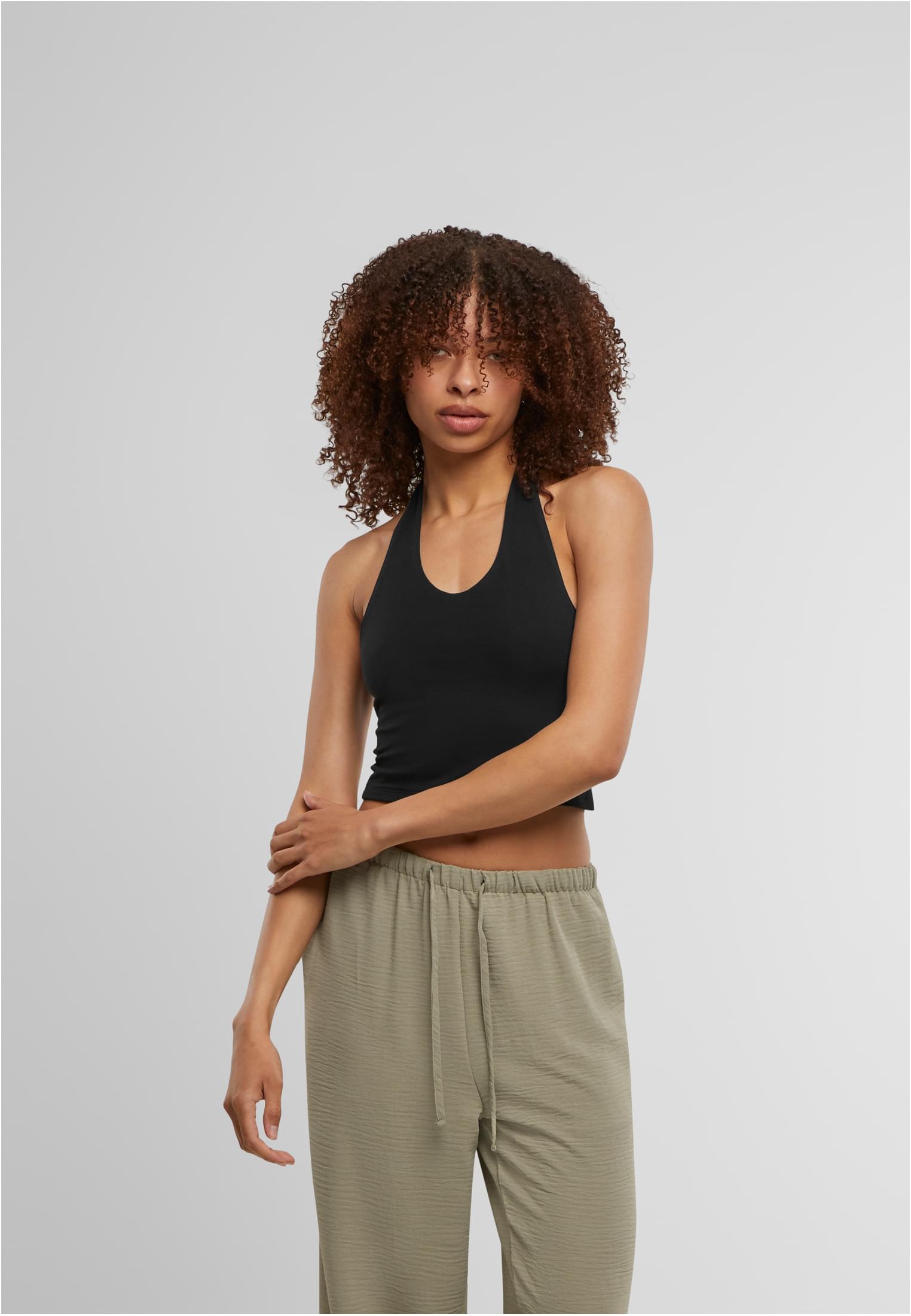 UC Basic Neckholder Jersey Top